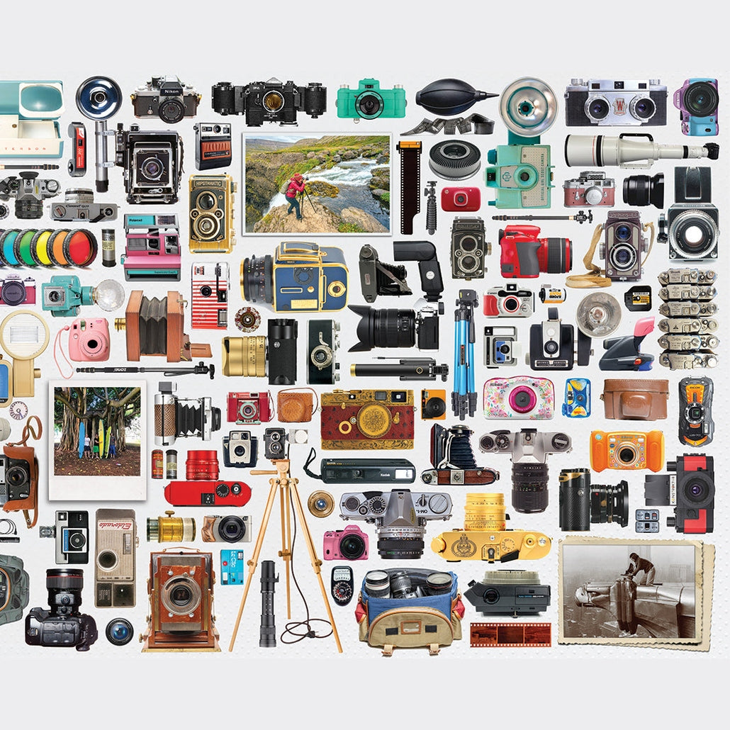 Eurographics World Of Cameras 1000 Piece Smart Cut Jigsaw Puzzle