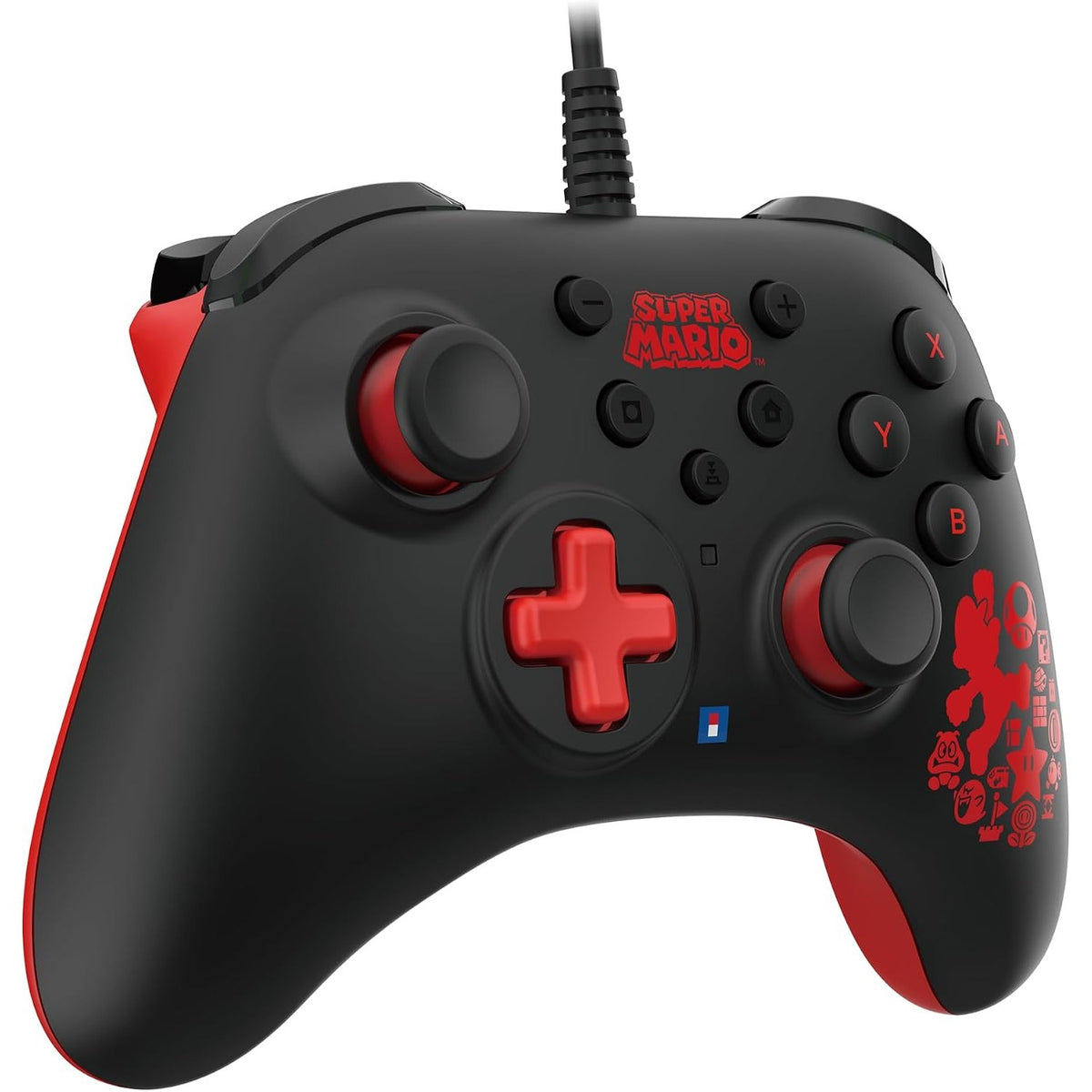 HORI HORIPAD Turbo Mario Wired Controller for Nintendo Switch