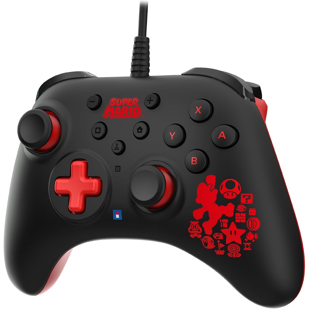 HORI HORIPAD Turbo Mario Wired Controller for Nintendo Switch