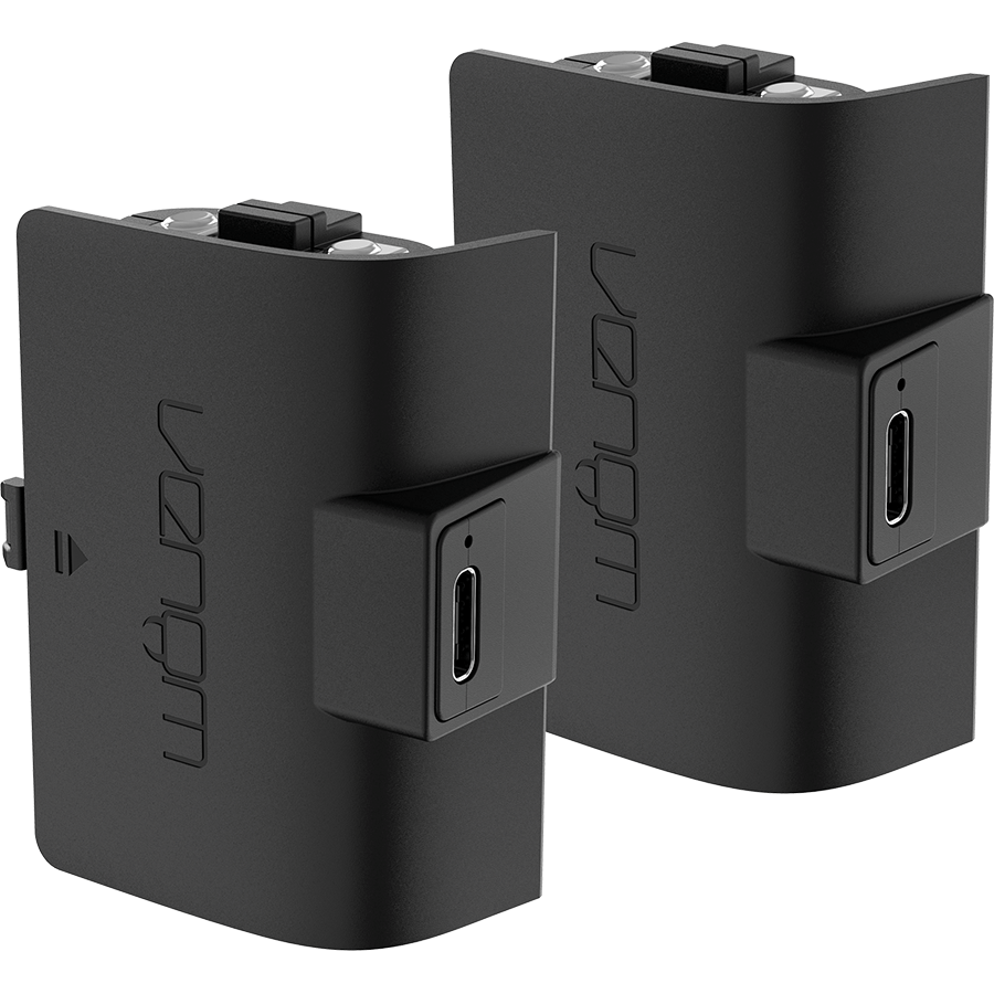 Venom High Capacity Rechargeable Battery Packs for Xbox - Black