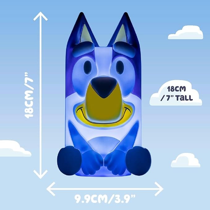 Bluey Light With Sound Collectible Night Light 5056577751475