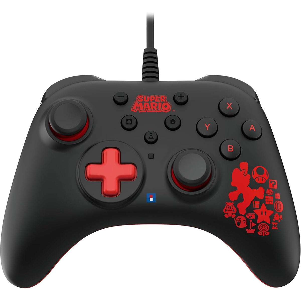 HORI HORIPAD Turbo Mario Wired Controller for Nintendo Switch