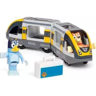 BRIO World Bluey Train 7-Piece Wooden Railway Toy