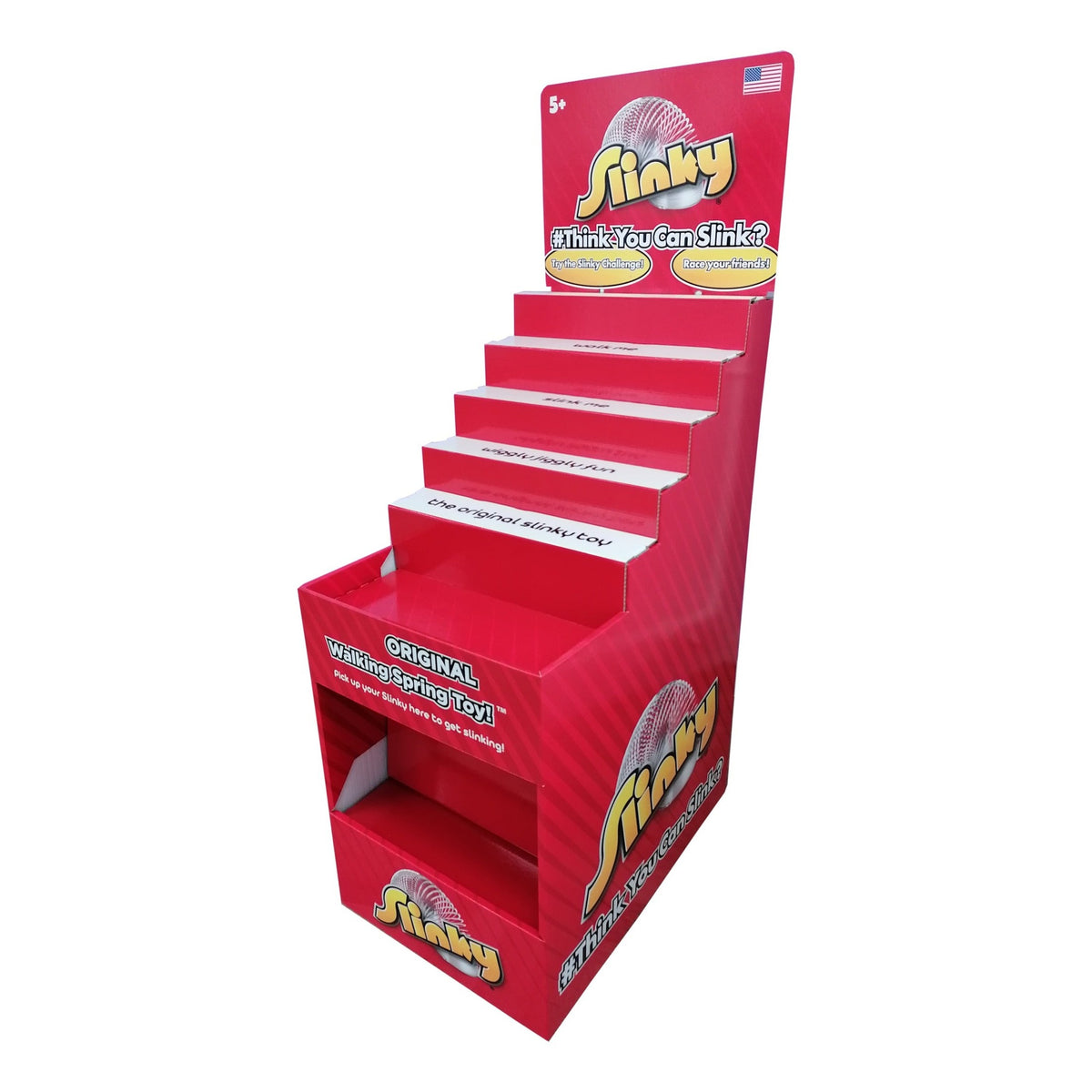 Slinky Stairs Empty Floor Display Unit