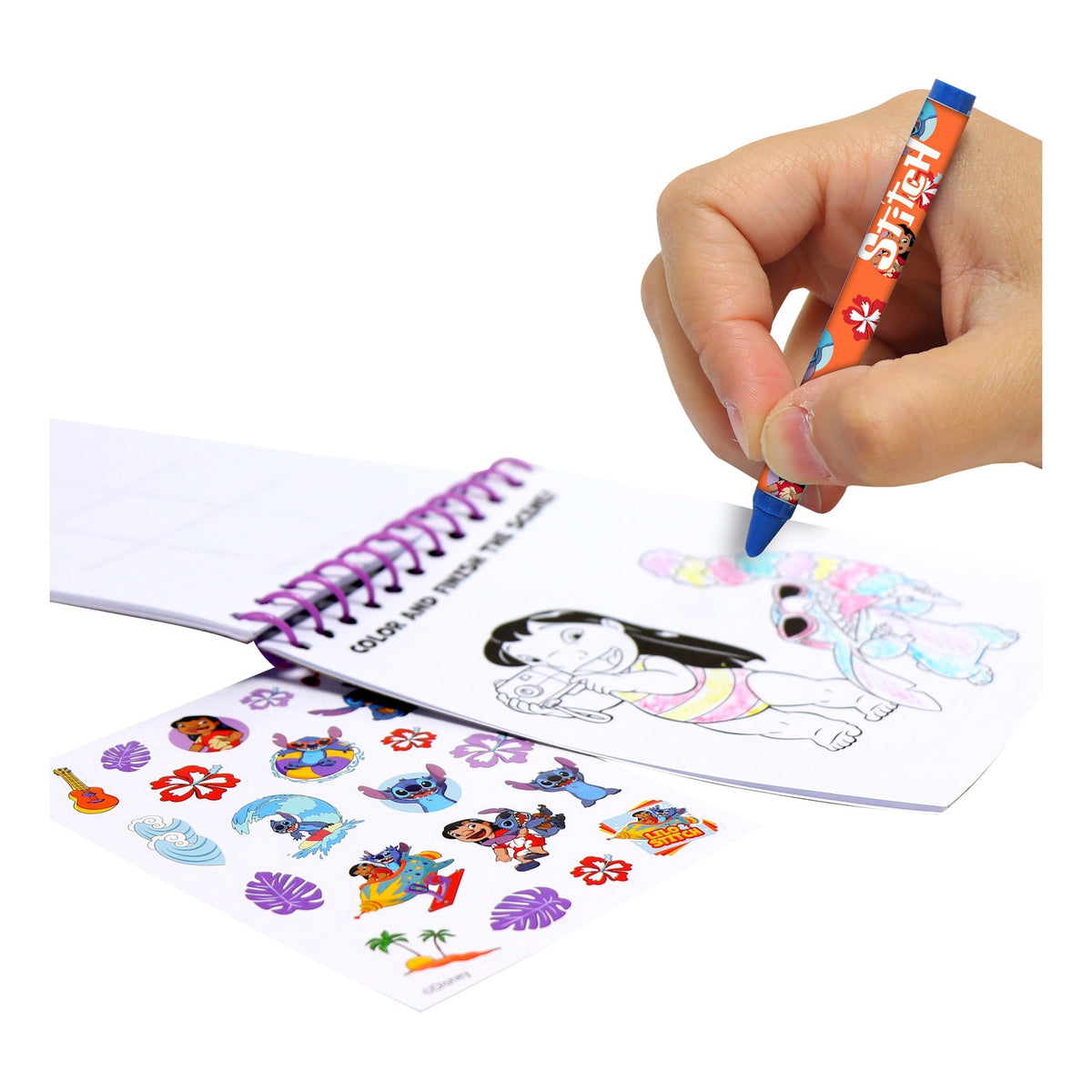 Disney Stitch 5-in-1 Creativity Tub Craft Activity Set