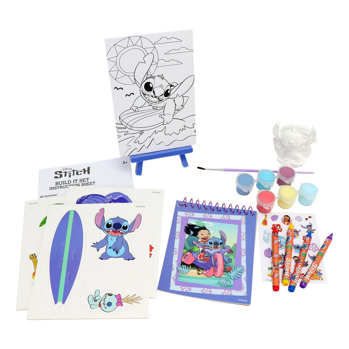 Disney Stitch 5-in-1 Creativity Tub Craft Activity Set