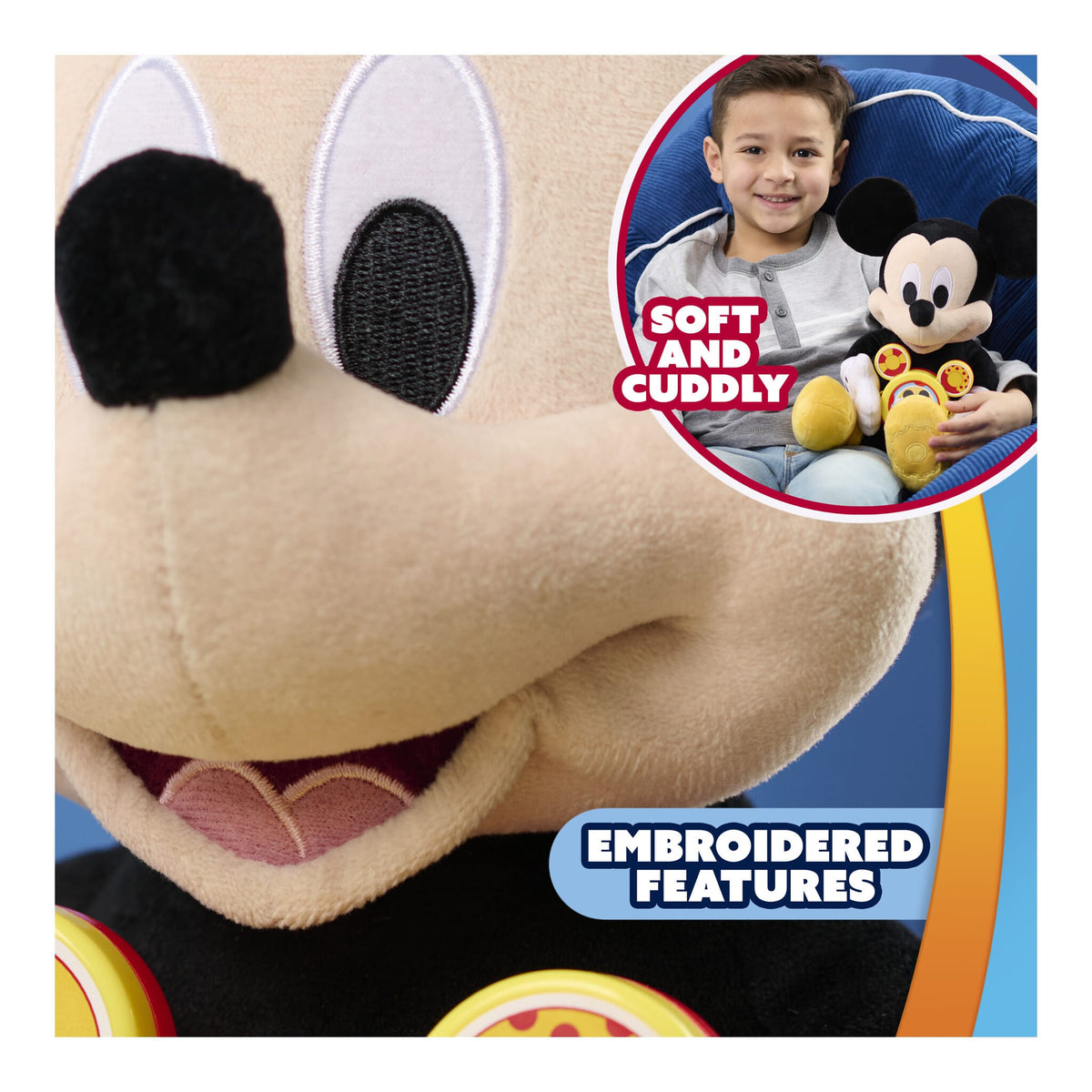 Disney Mickey Mouse Oh, Toodles! Interactive Feature Plush 886144113697