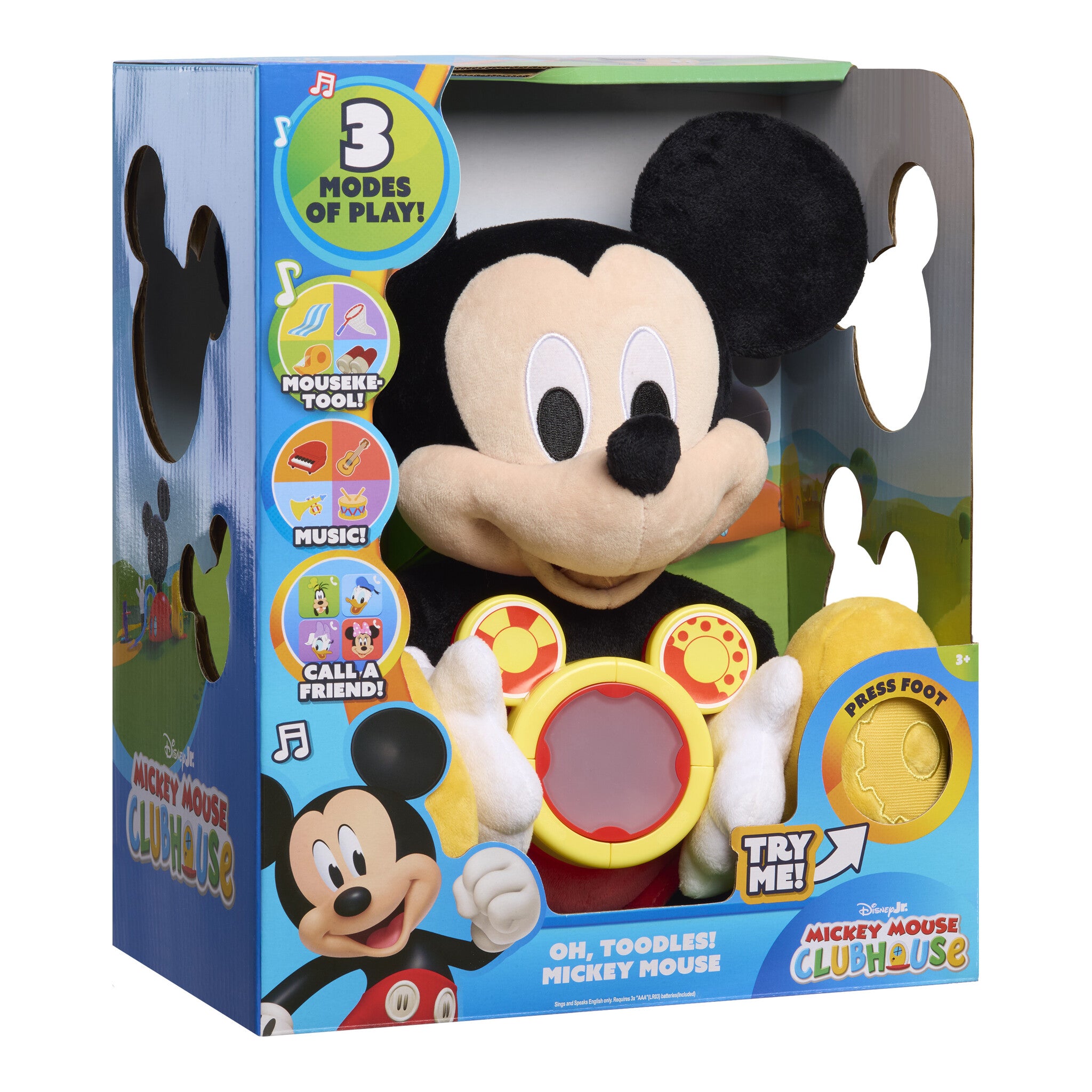 Disney Mickey Mouse Oh, Toodles! Interactive Feature Plush