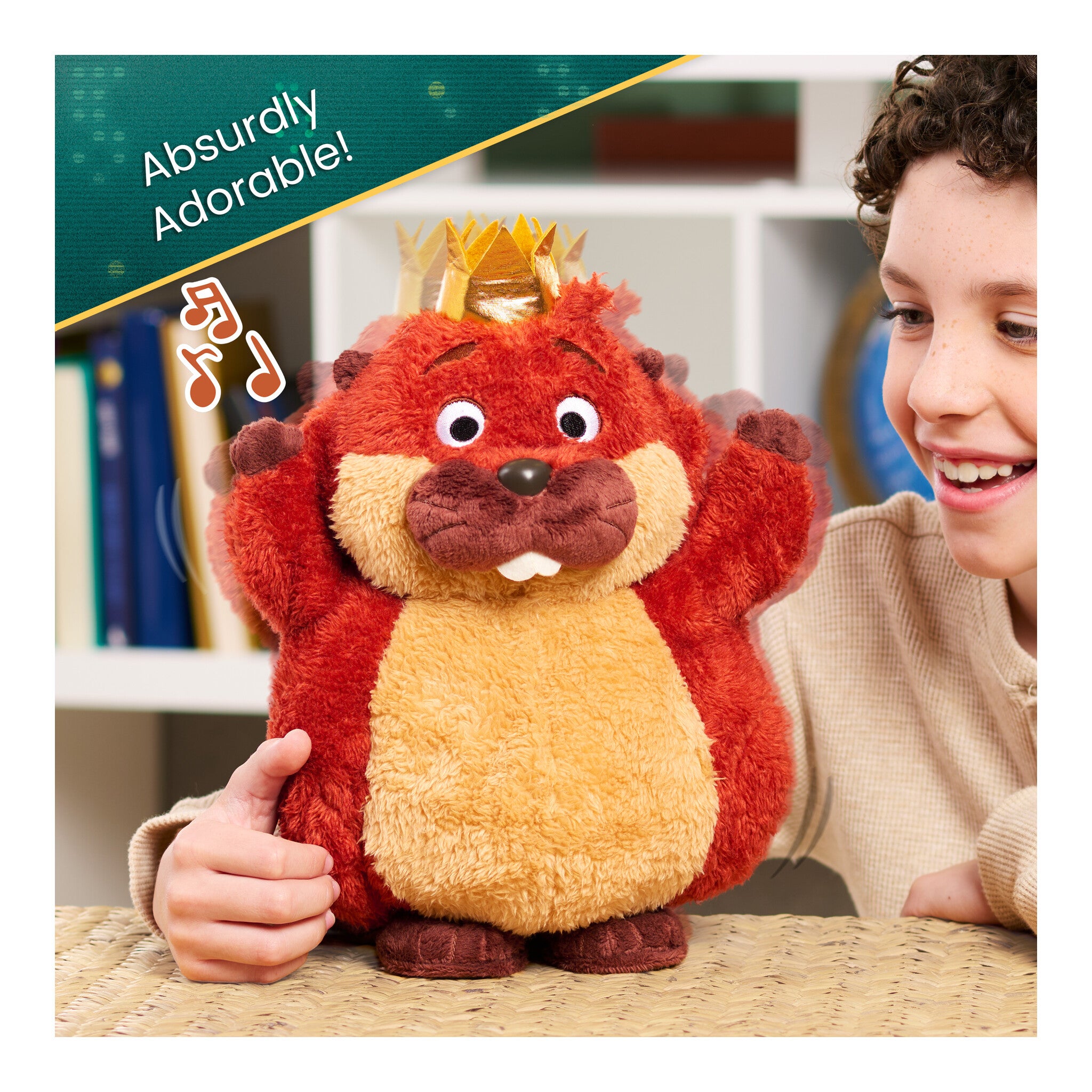Disney Pixar Hoppers Workin' Out King George Feature Plush