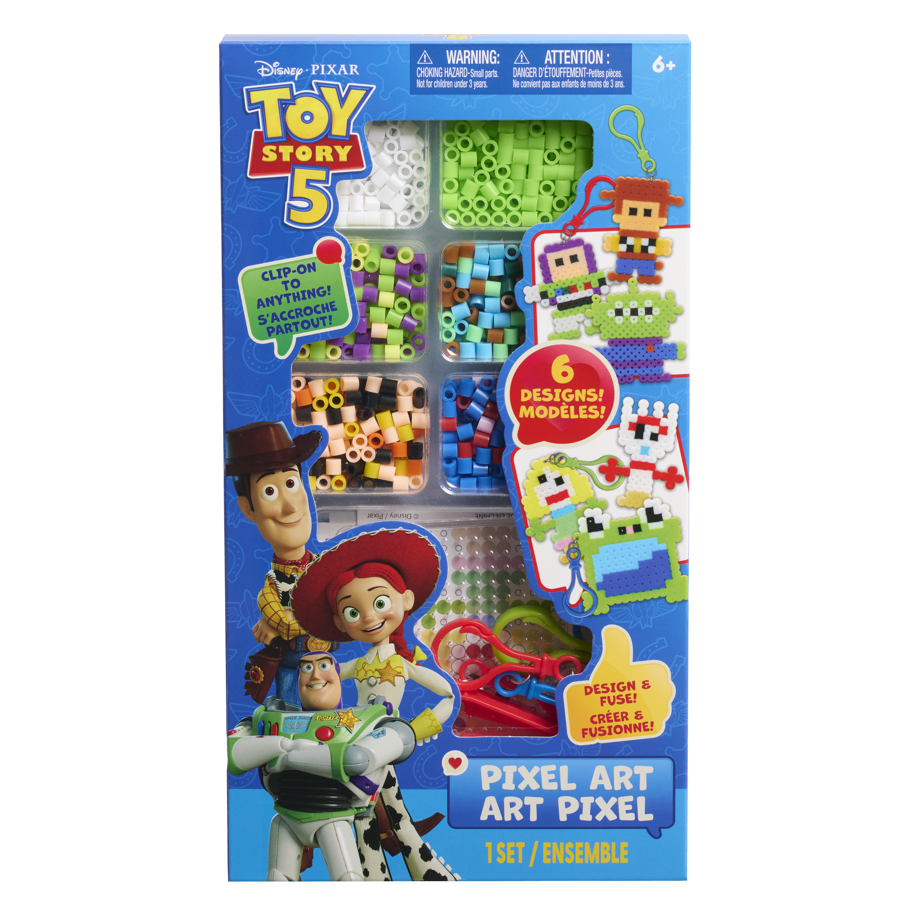 Disney Pixar Toy Story 5 Pixel Art Set