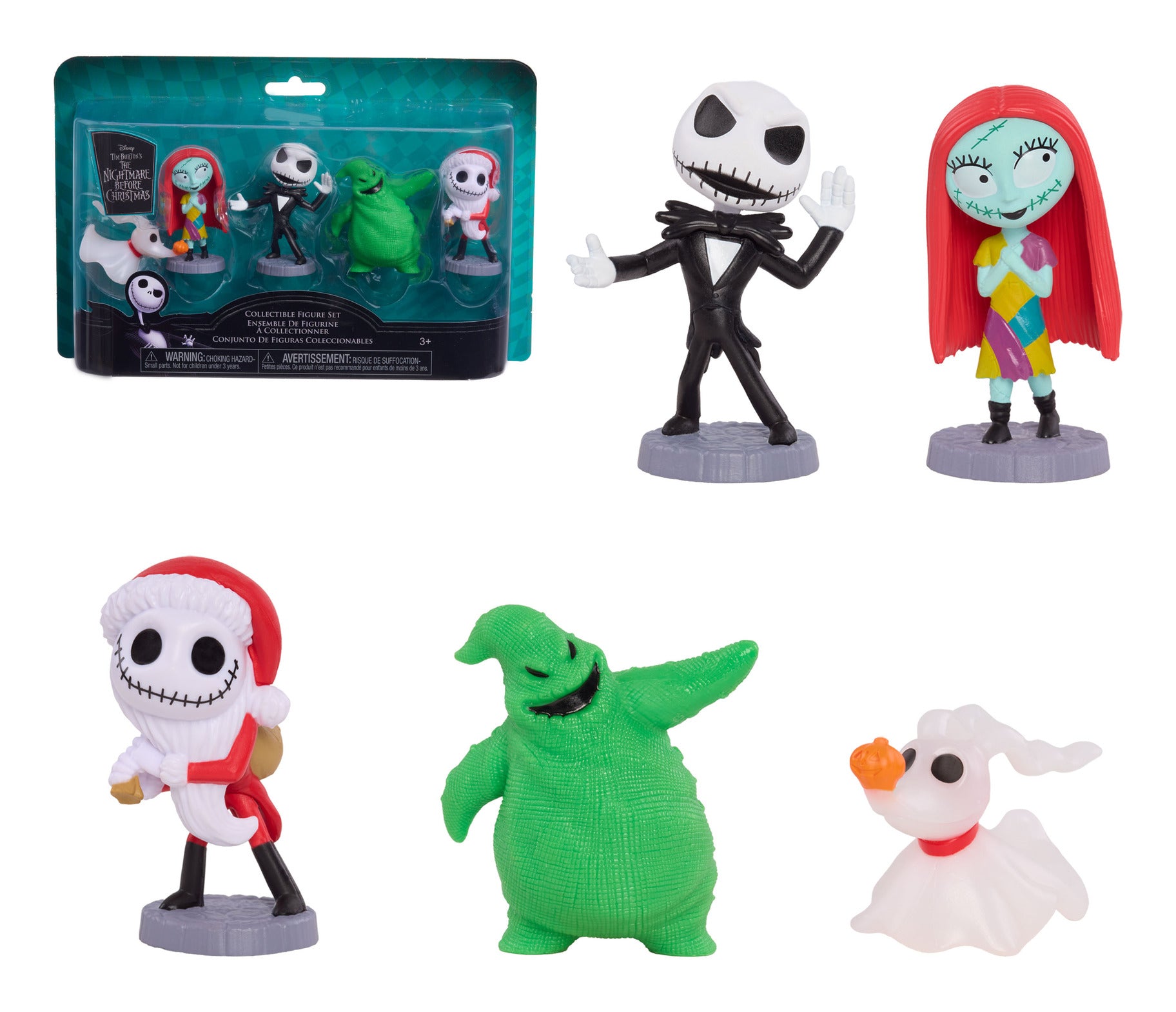 Disney The Nightmare Before Christmas 5-Piece Collectible Figure Set