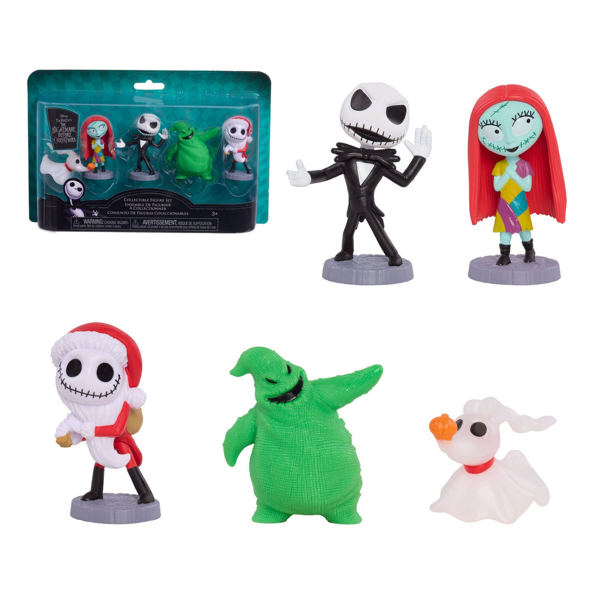 Disney The Nightmare Before Christmas 5-Piece Collectible Figure Set