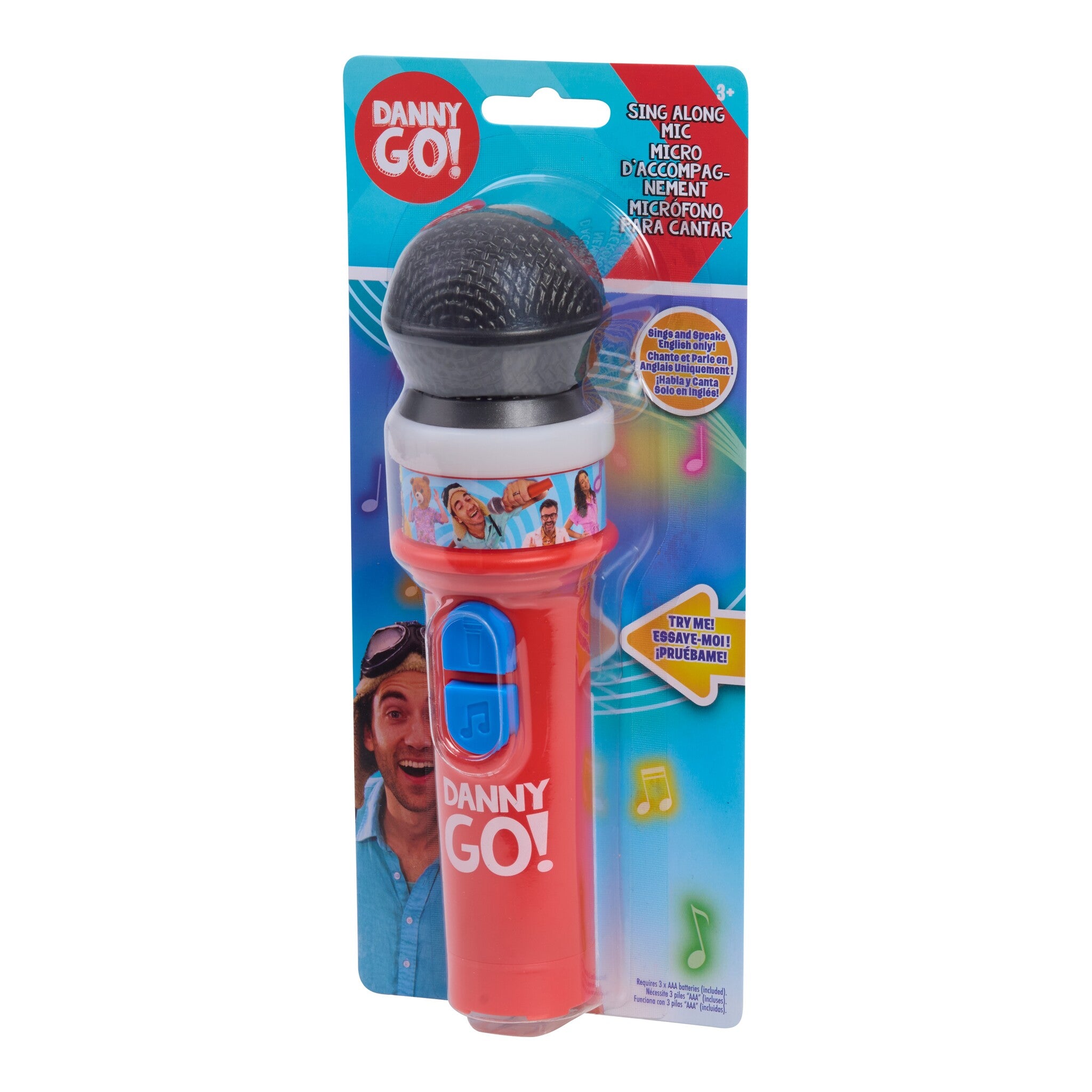 Danny Go! Sing-Along Mic Interactive Light-Up Microphone