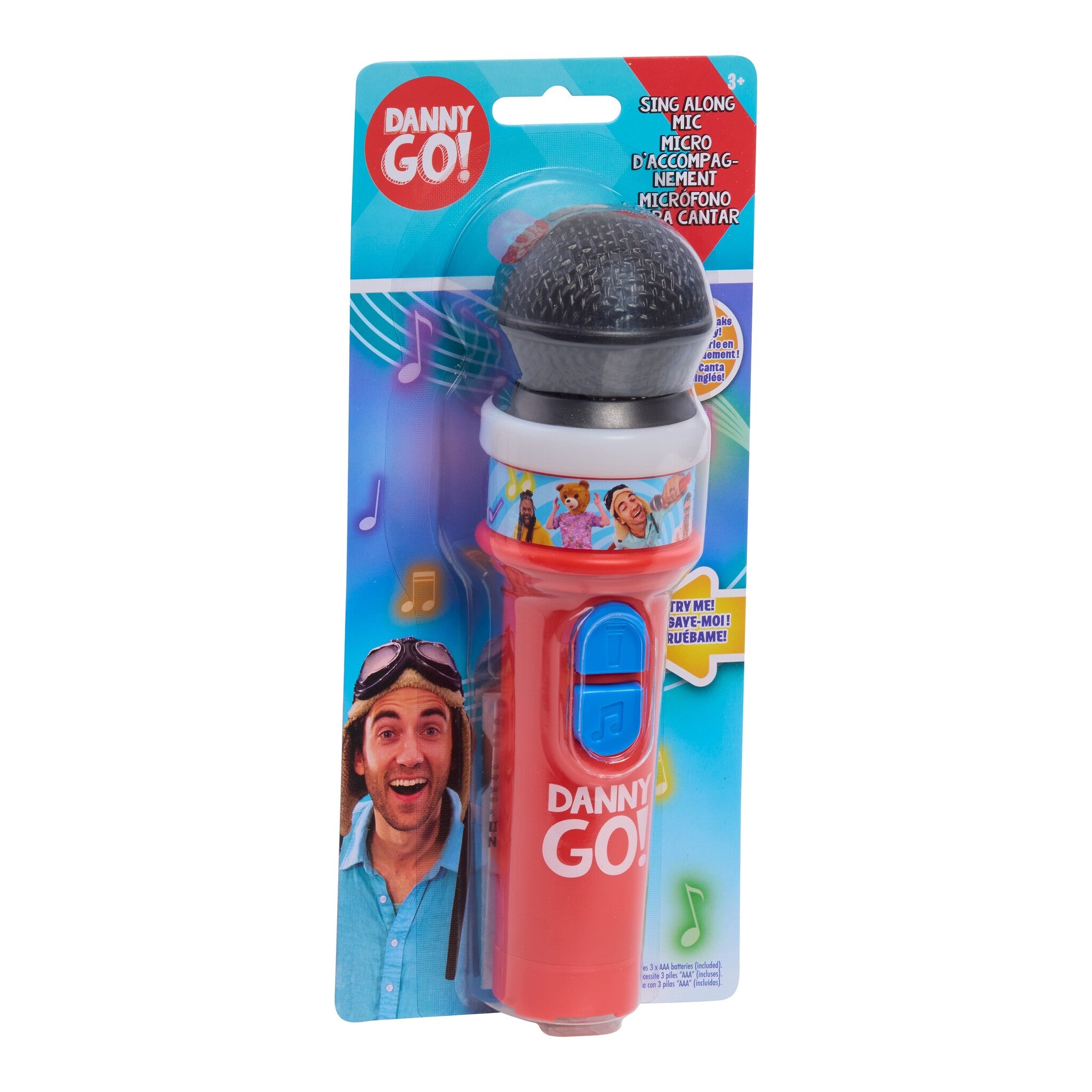 Danny Go! Sing-Along Mic Interactive Light-Up Microphone