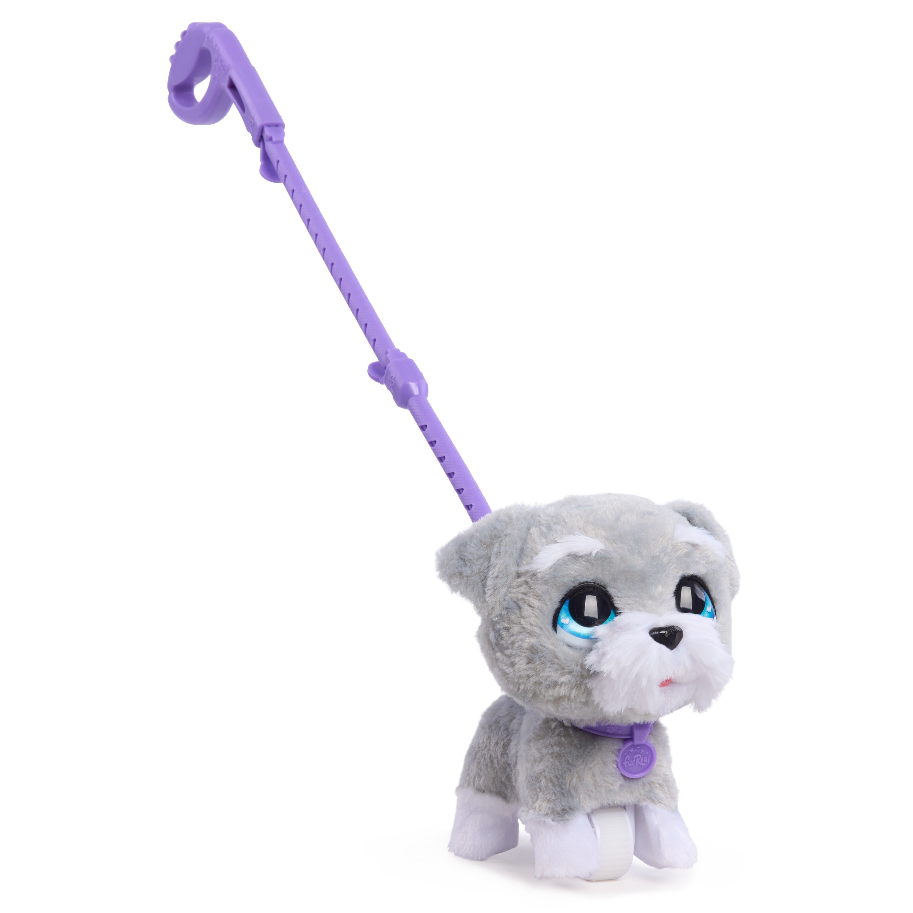 FurReal Walk-a-Lots Schnauzer Interactive Plush Puppy with Leash
