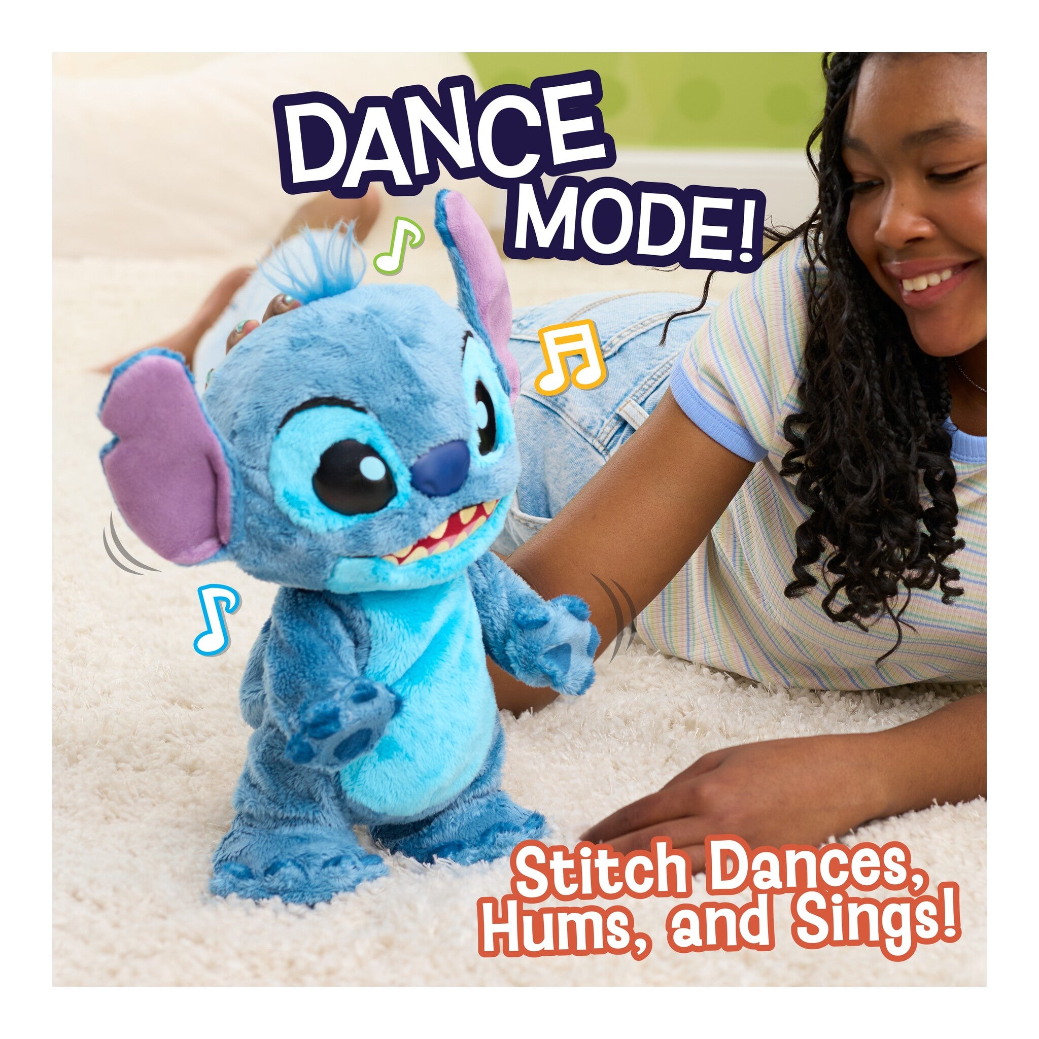 Disney Stitch Double Trouble Interactive Feature Plush