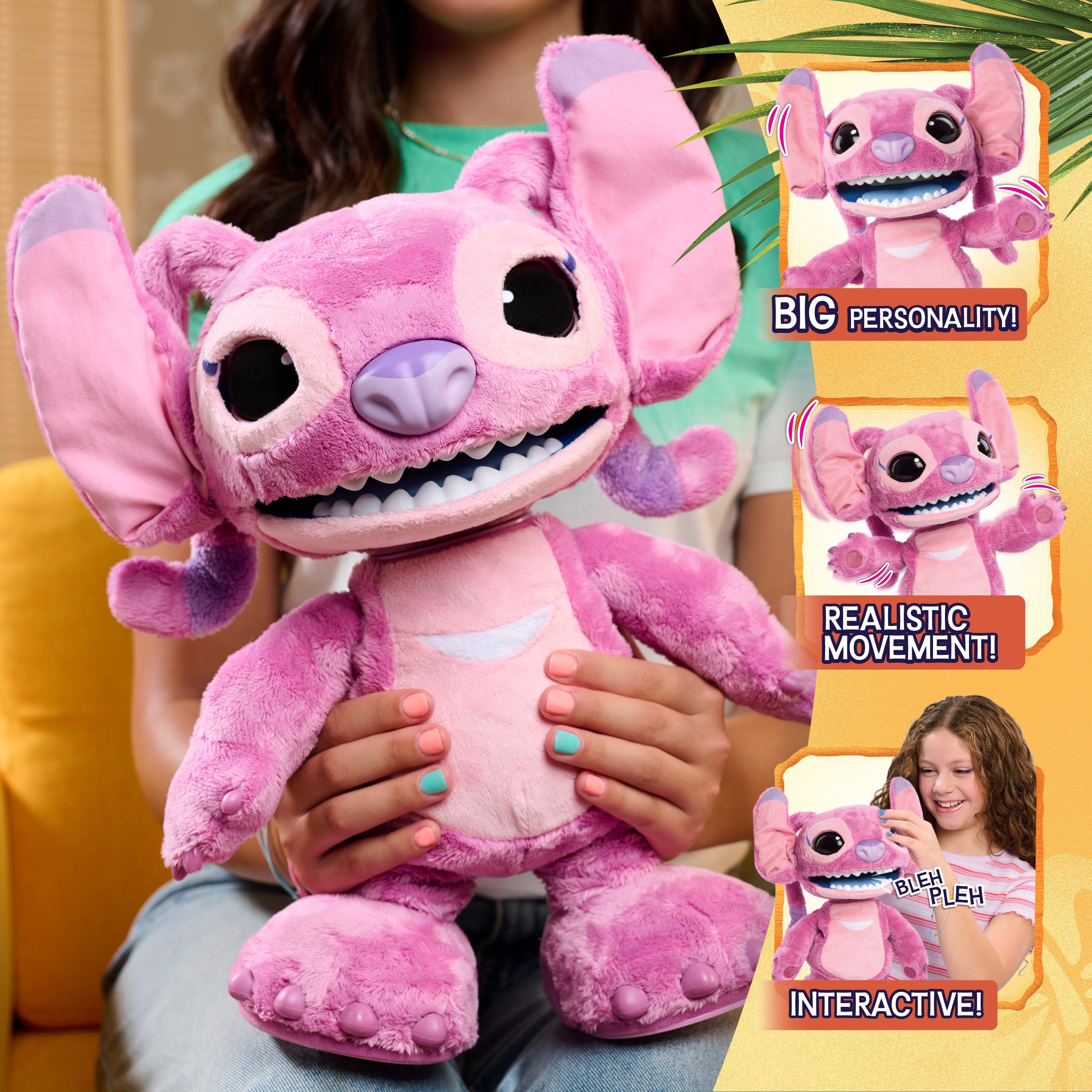 Disney Stitch Ultimate Angel Interactive Feature Plush