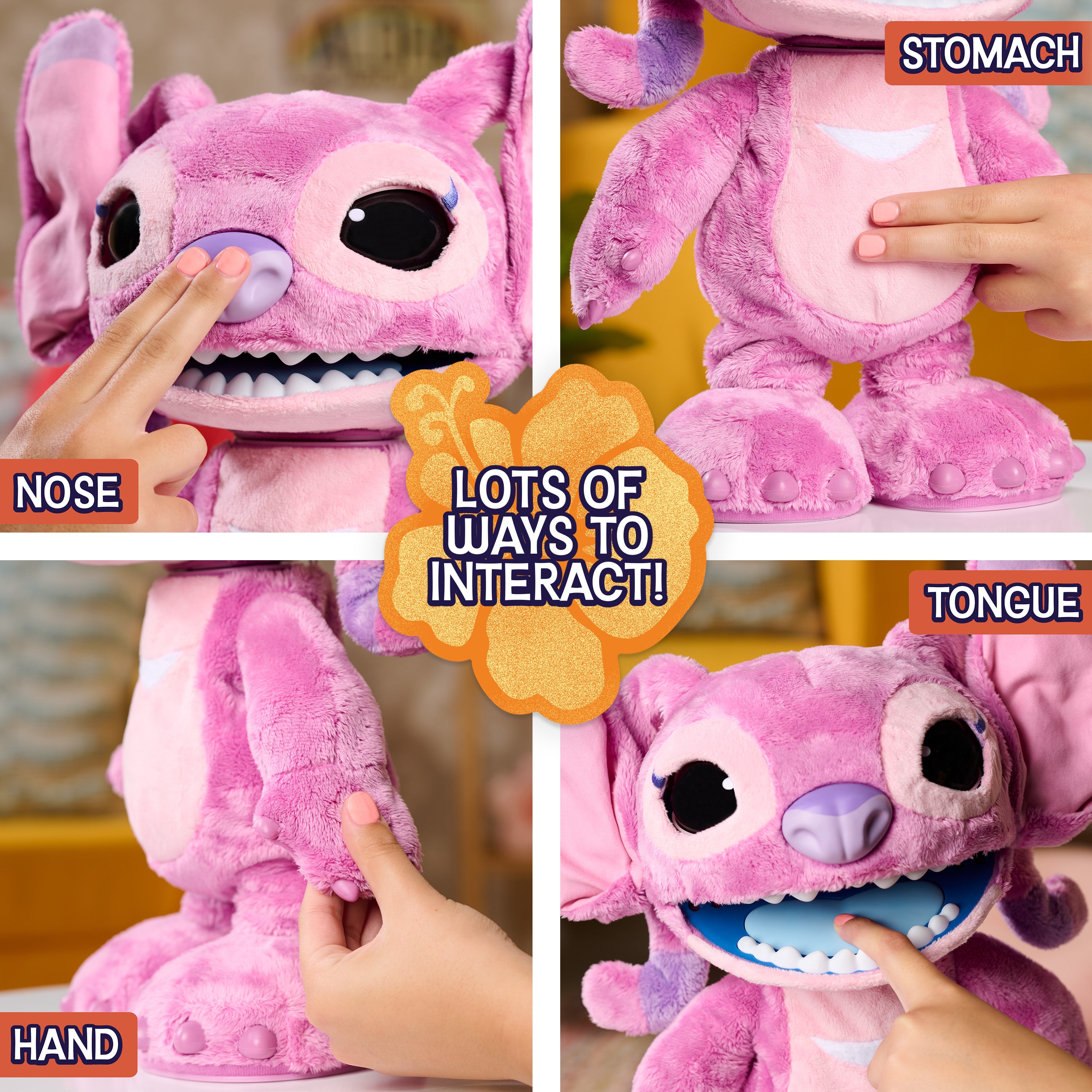 Disney Stitch Ultimate Angel Interactive Feature Plush