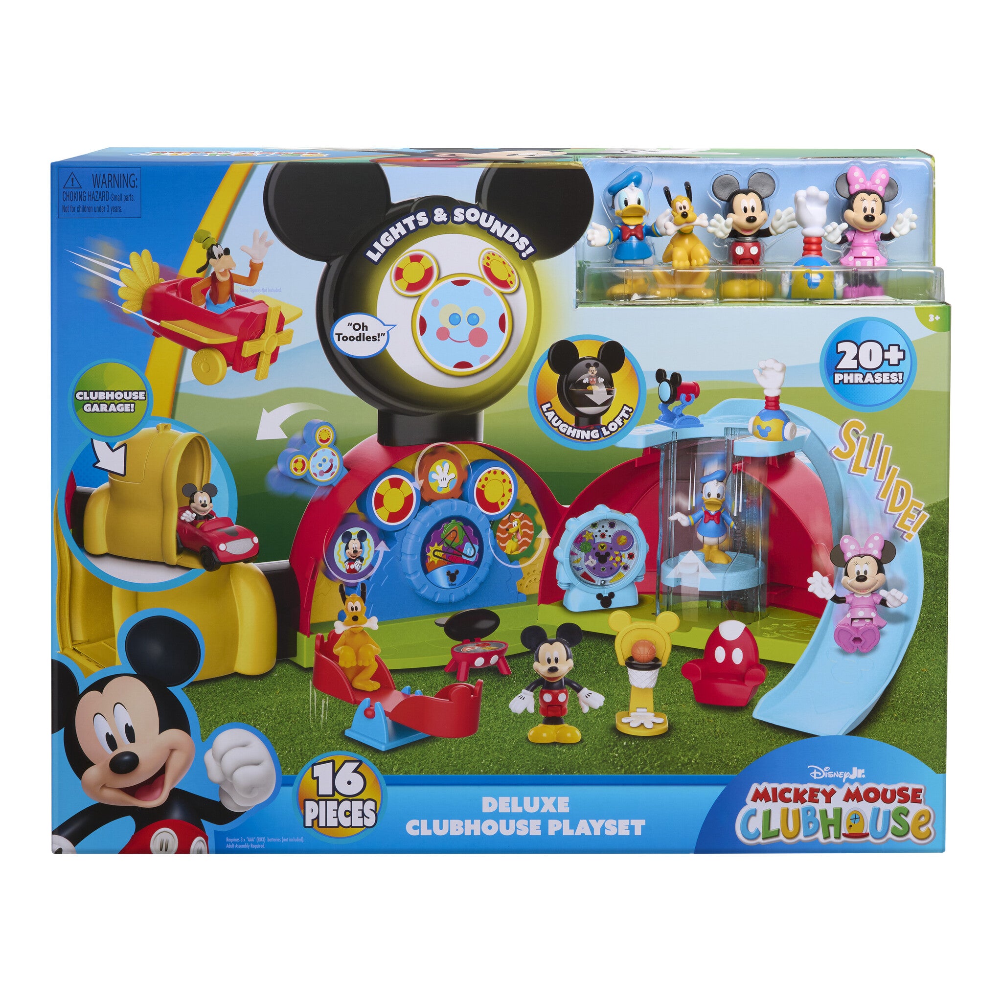 Disney Jr. Mickey Mouse Deluxe Clubhouse Playset