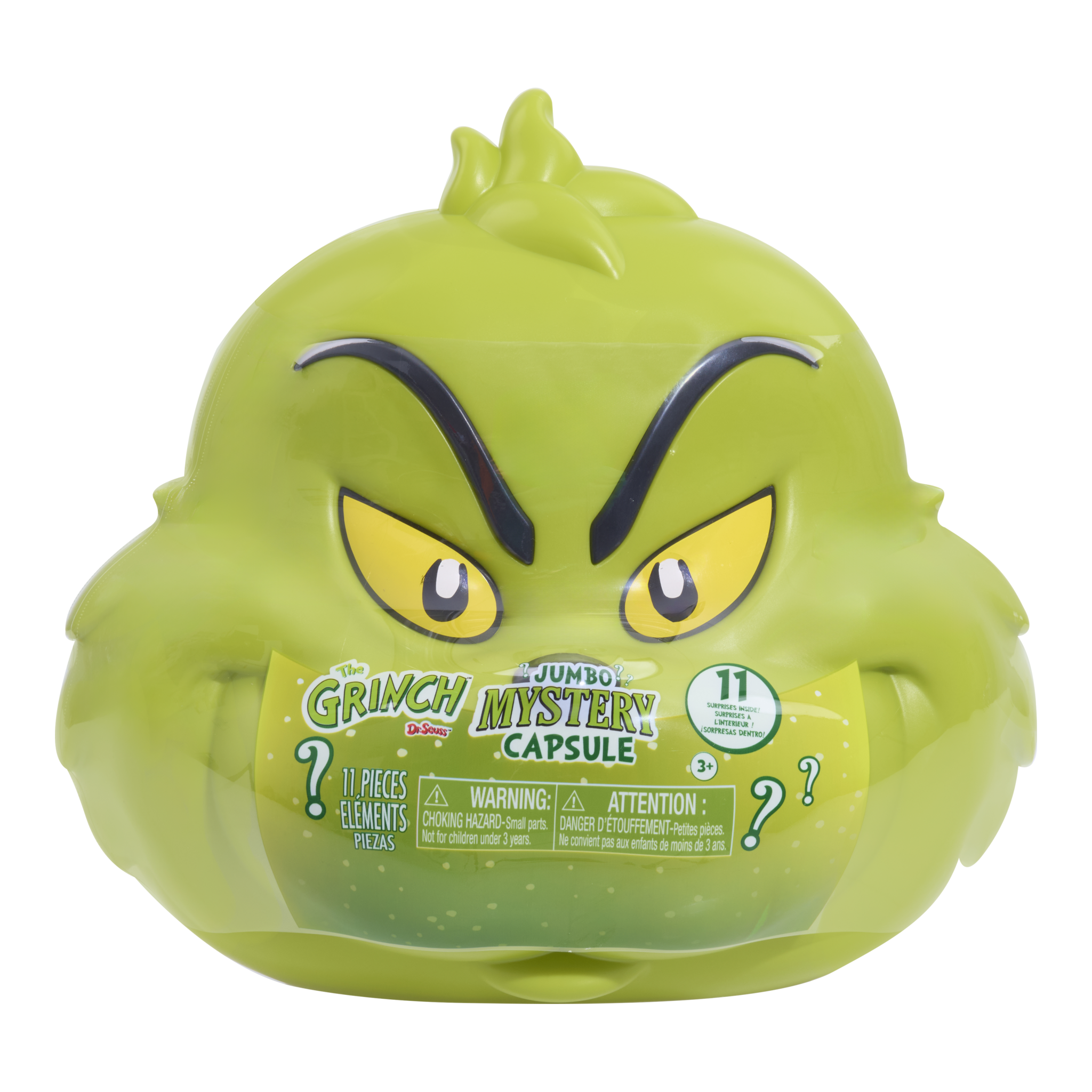 Dr. Seuss The Grinch Jumbo Mystery Capsule – 11 Surprises