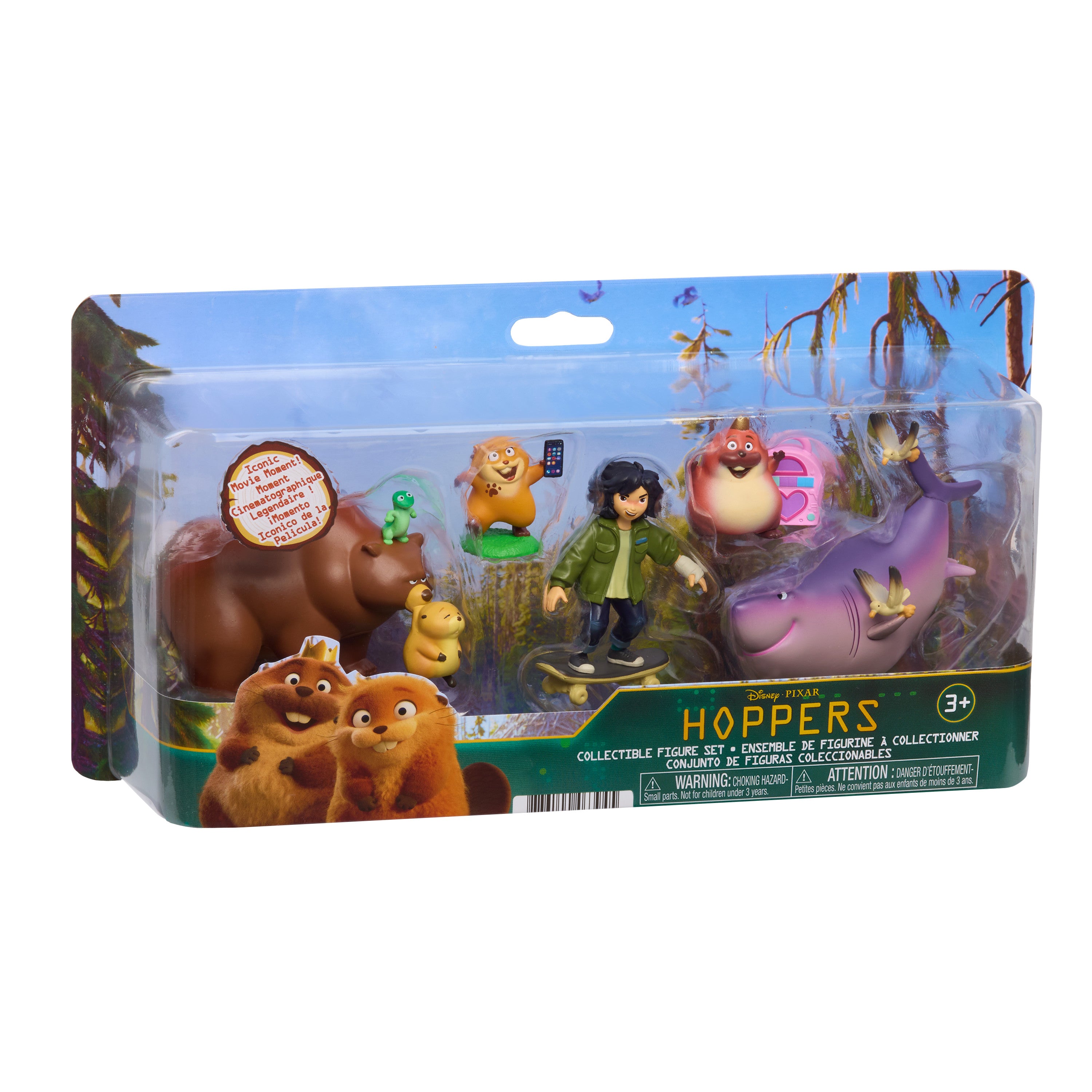Disney Pixar Hoppers Collectible Figure Set – 5 Pieces