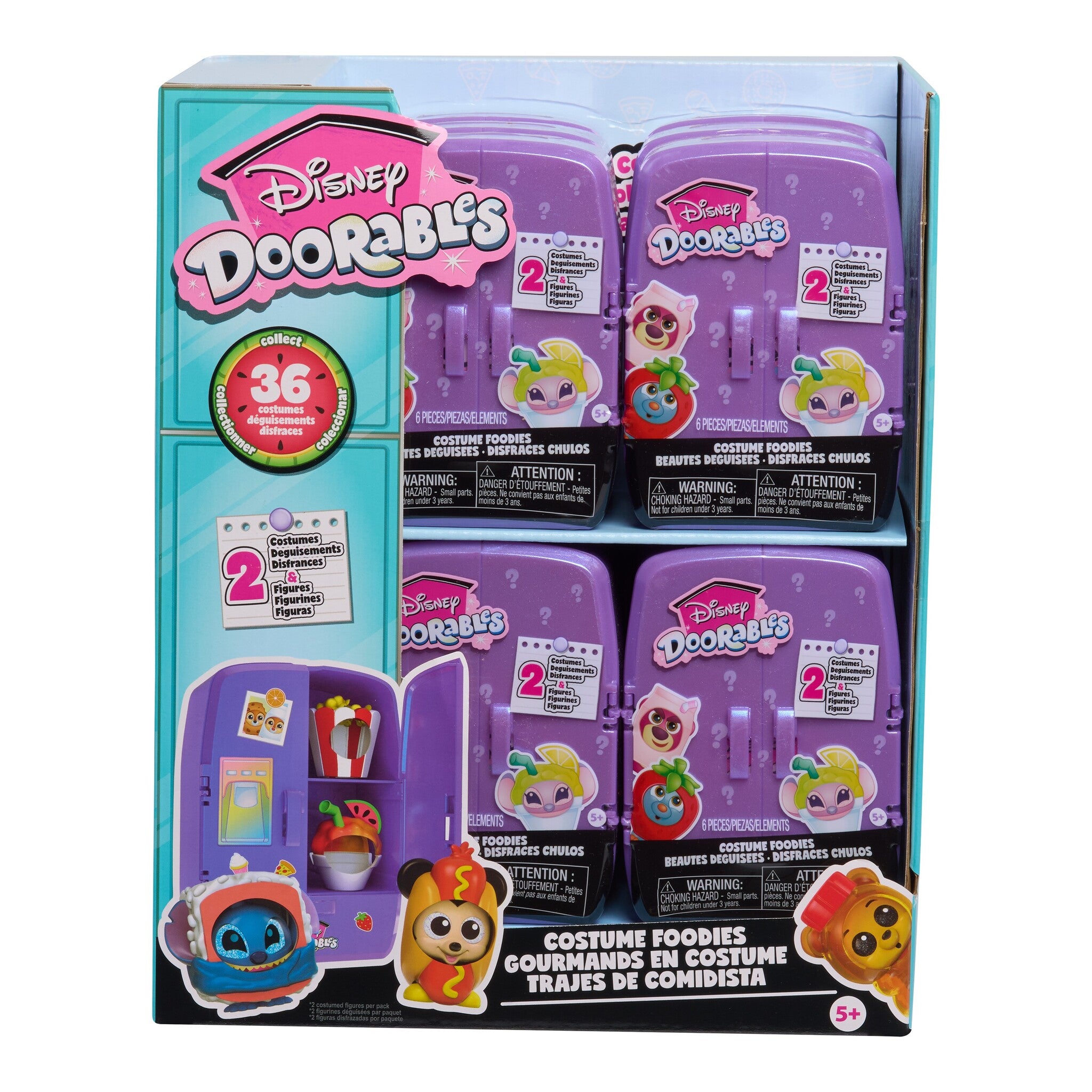 Disney Doorables Costume Foodies Series 2 Mystery Figure Pack