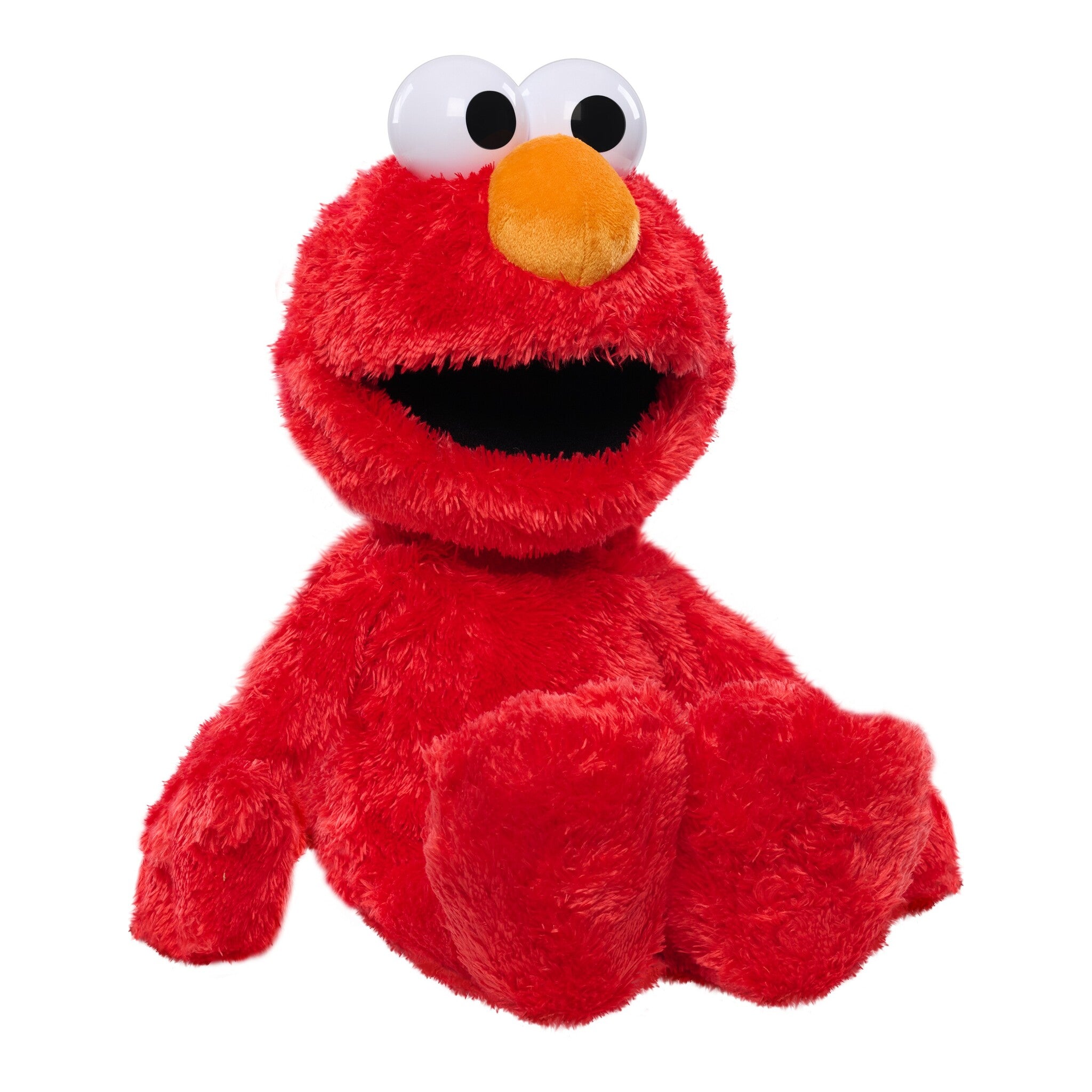 Sesame Street Tickle Me Elmo Giggle Max Interactive Plush Toy