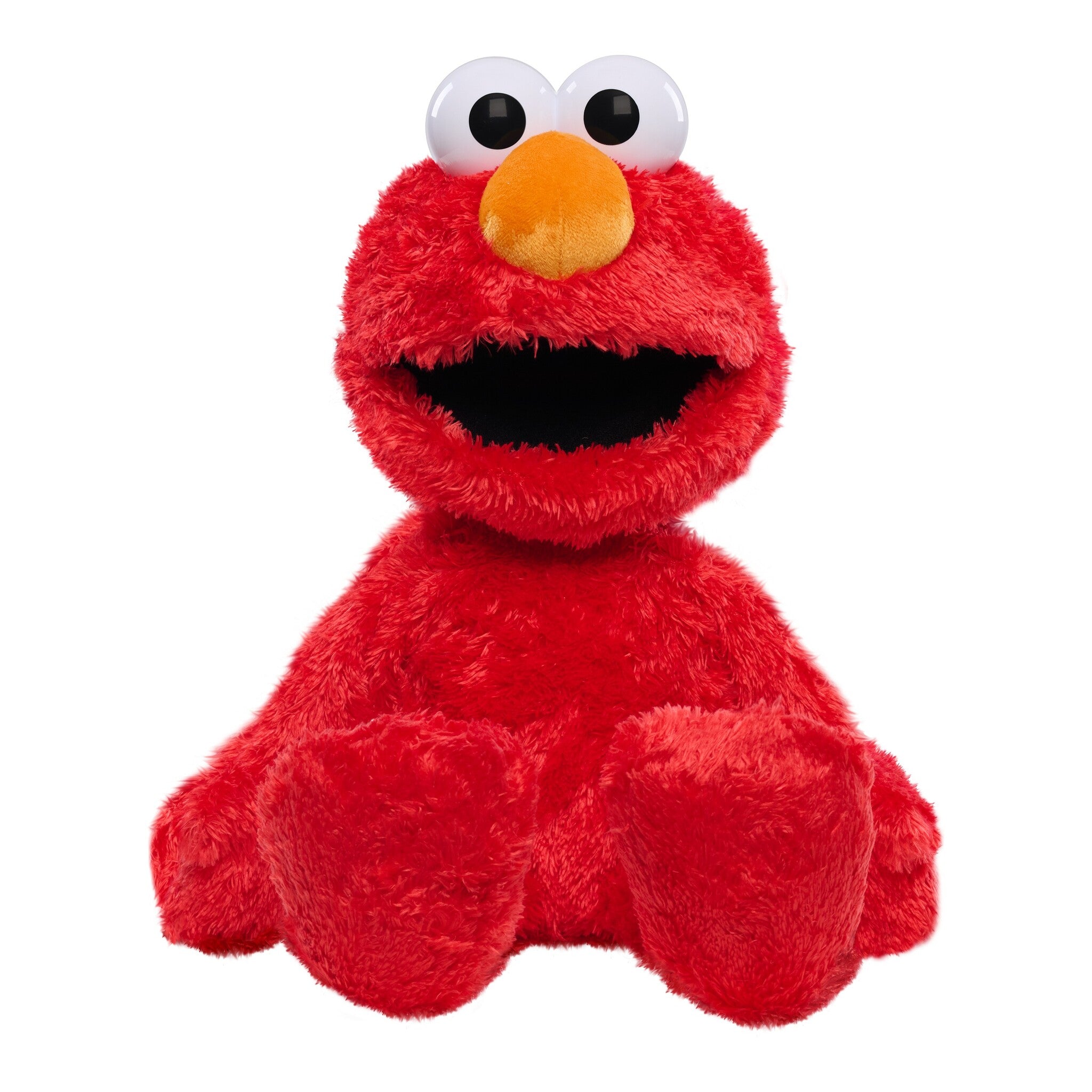 Sesame Street Tickle Me Elmo Giggle Max Interactive Plush Toy