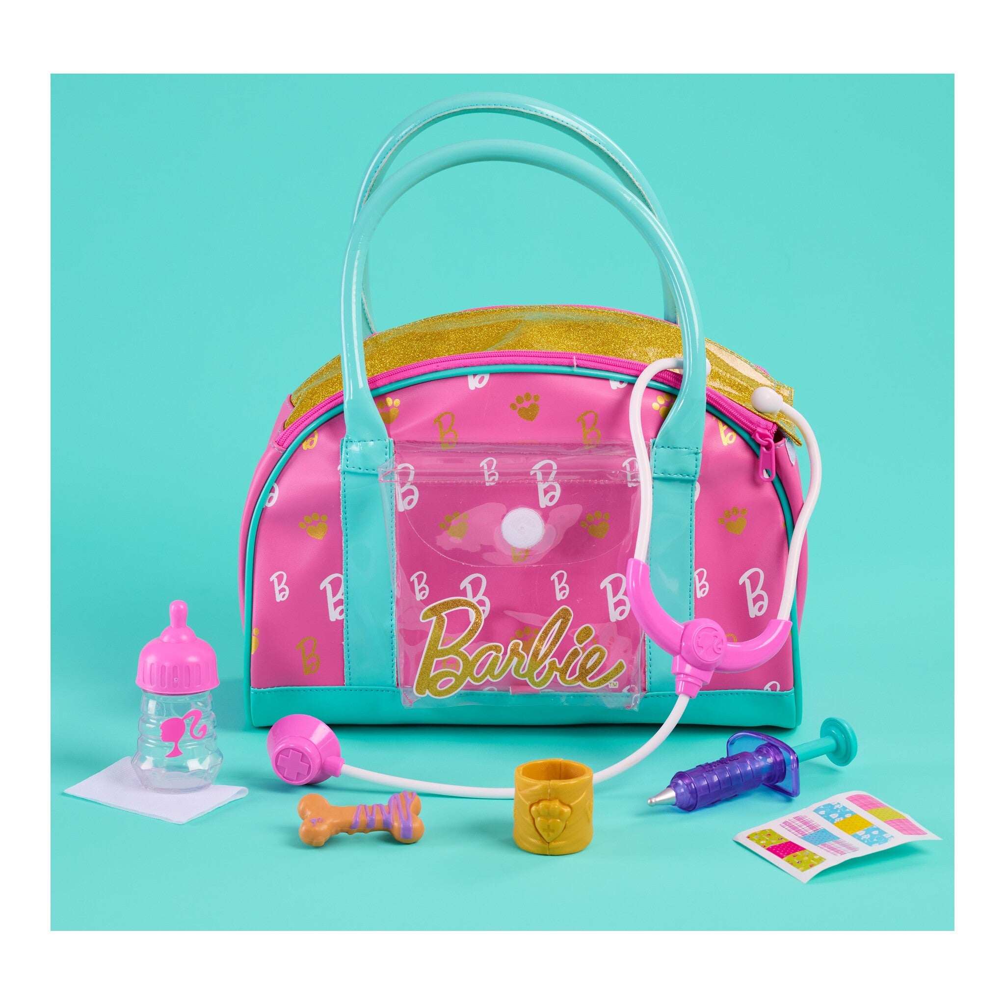 Barbie Puppy Pet Doctor Set with Interactive Plush Puppy