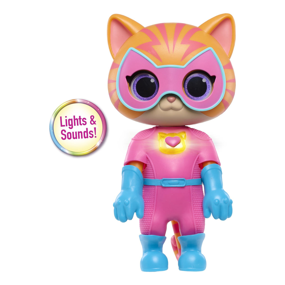 Disney Junior SuperKitties Cat-Tastic Transforming Ginny Figure