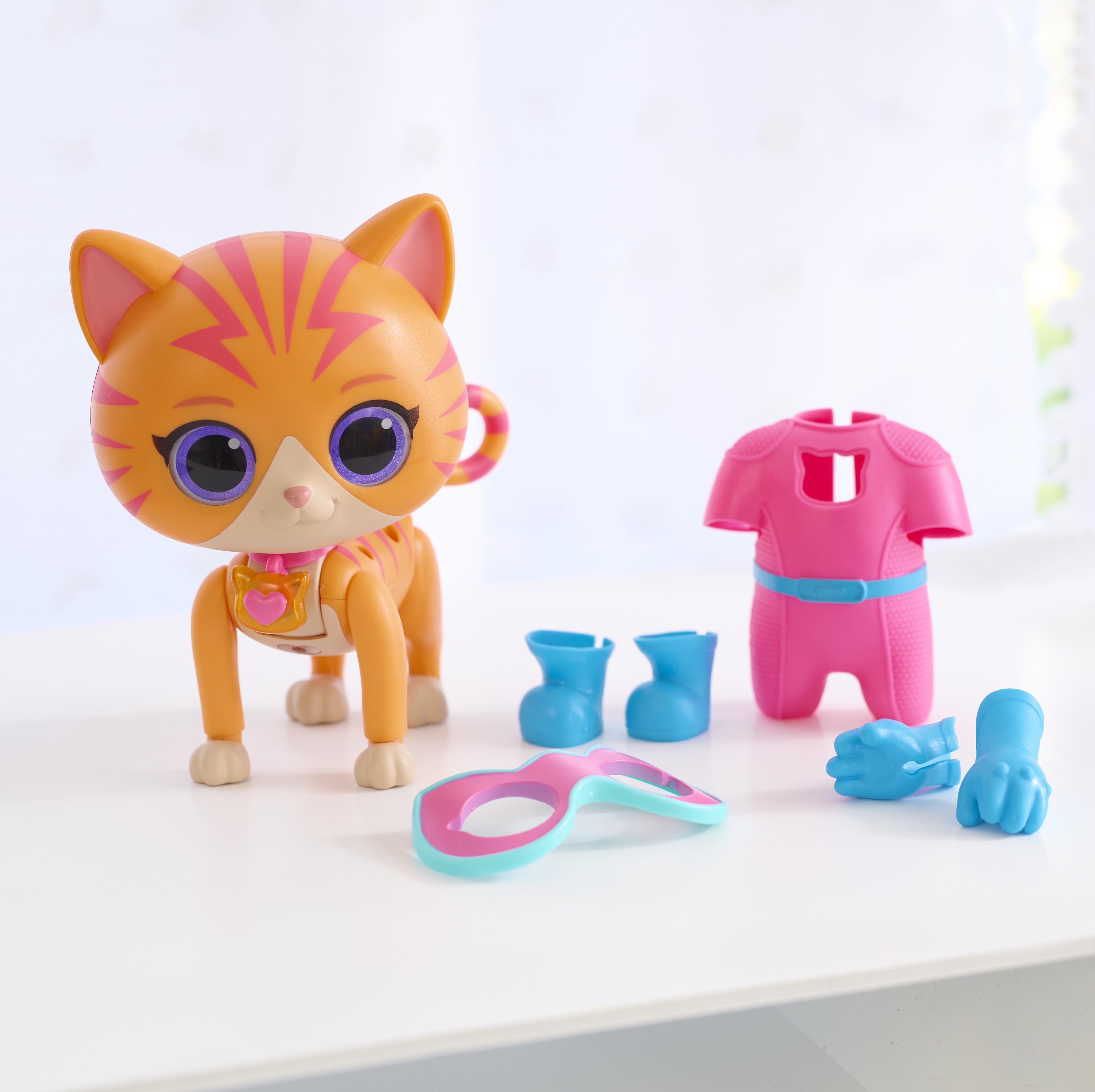 Disney Junior SuperKitties Cat-Tastic Transforming Ginny Figure