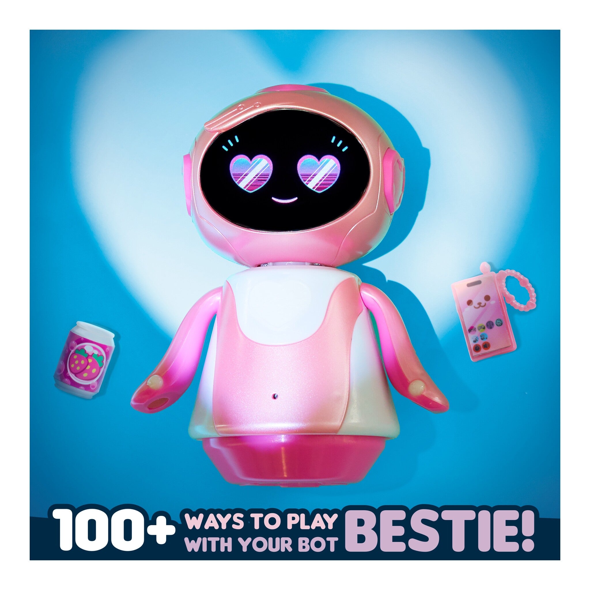 Just Play emotoBOT COR-A Rose Gold Interactive Robot Toy