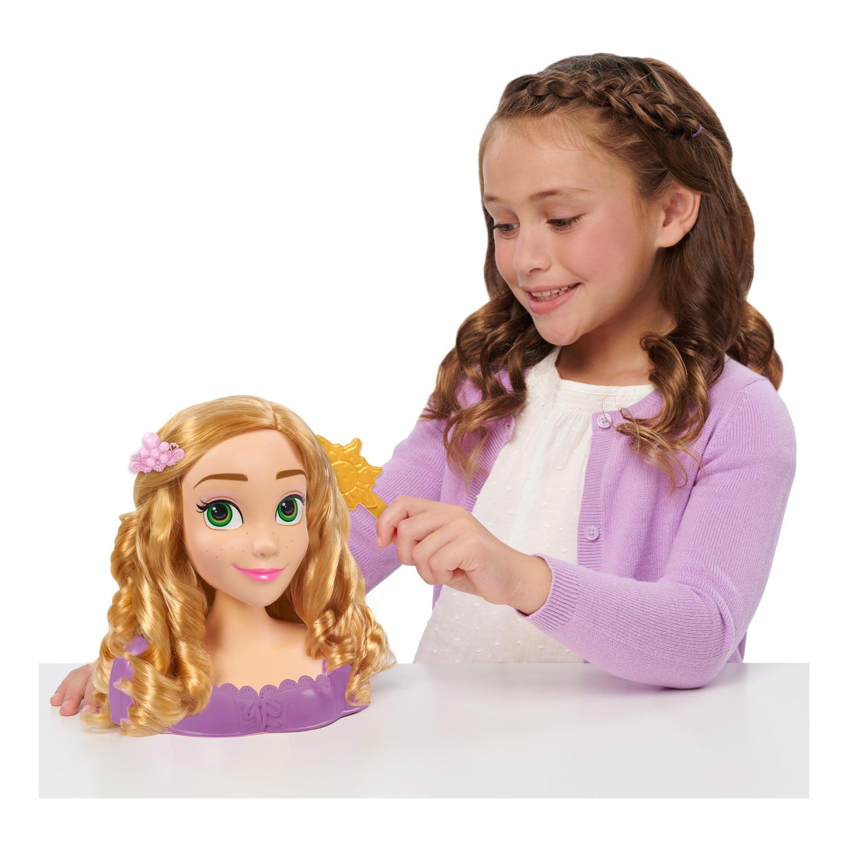 Disney Princess Rapunzel Small Styling Head with Accessories