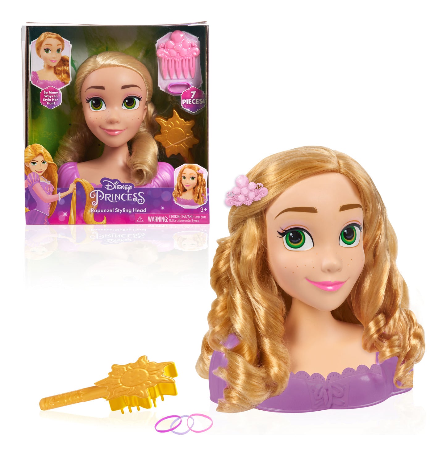 Disney Princess Rapunzel Small Styling Head with Accessories