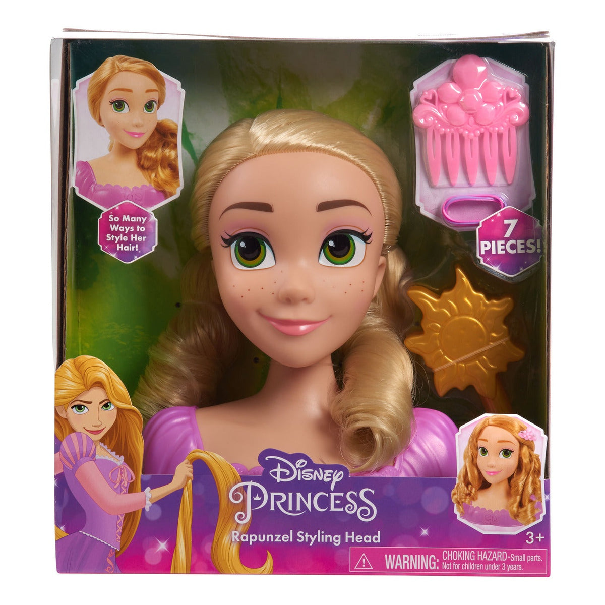 Disney Princess Rapunzel Small Styling Head with Accessories