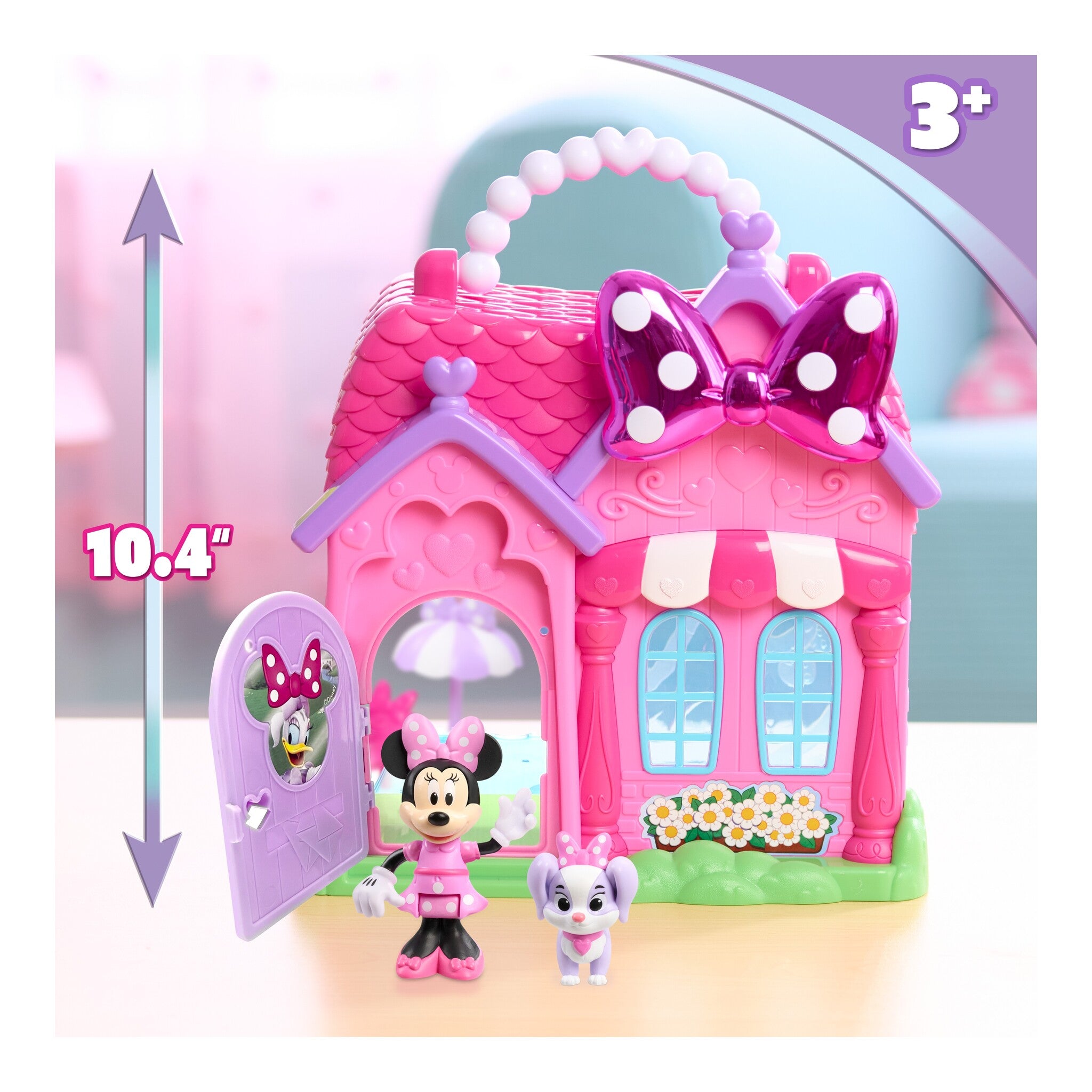Disney Junior Minnie Mouse Mini Mansion Stow 'n Go Playset