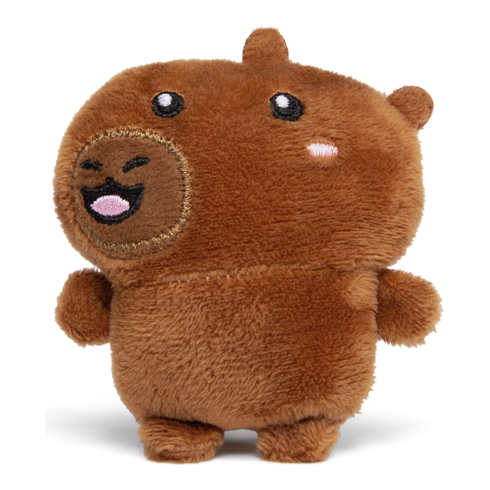 Relatable Emotional Support Capybaras Plush Set with Basket