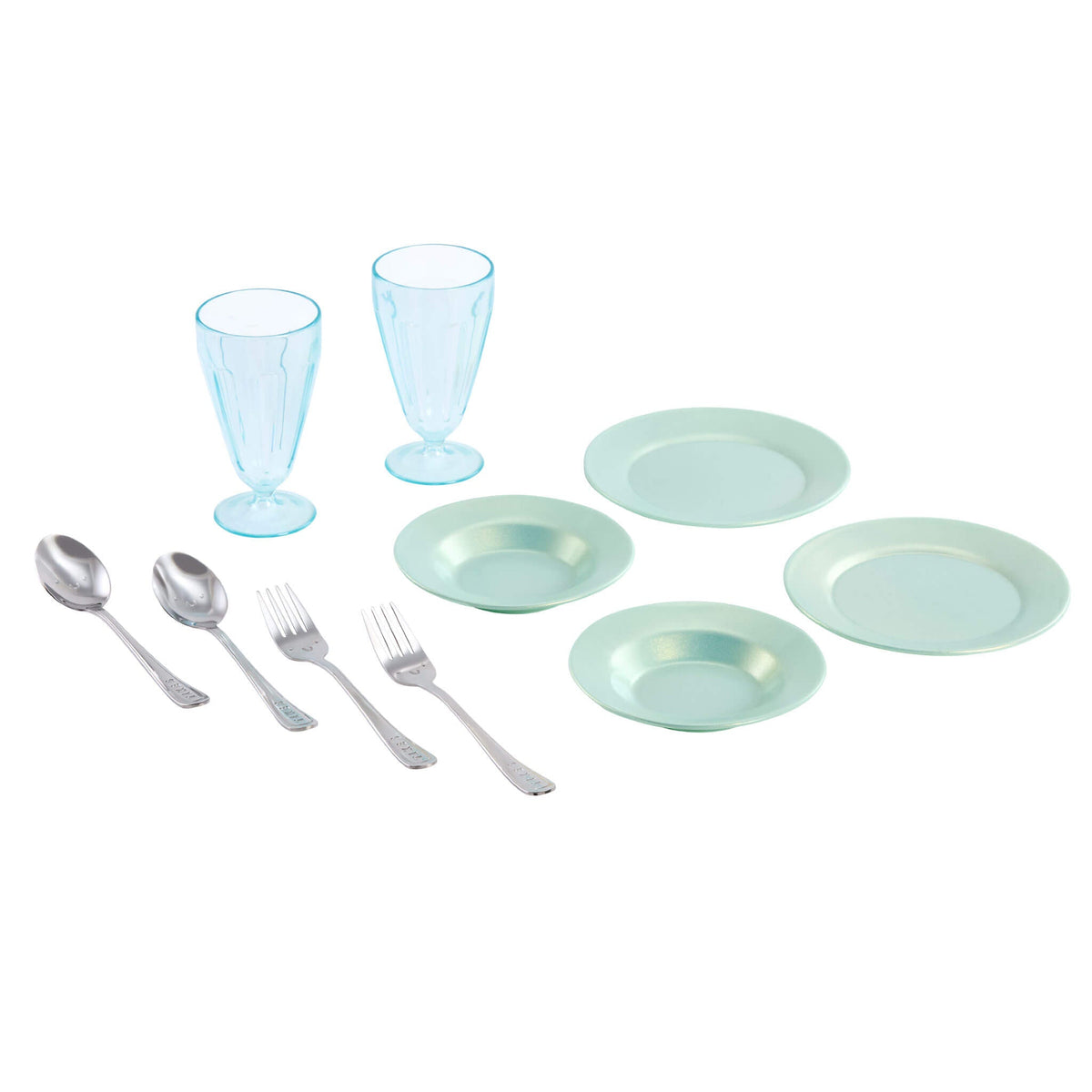 Little Tikes Sweet Spaces Sea Foam Dishware Set