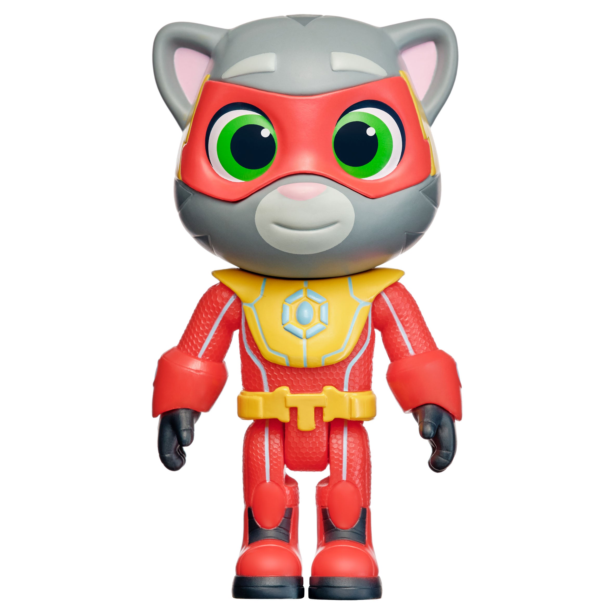 Talking Tom Heroes Suddenly Super 4-Inch Tom Figure and Car Set