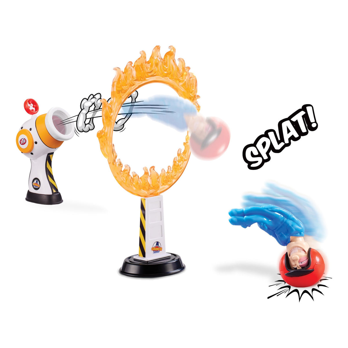 Stuntman Stu Hot Shot Cannon Blast Playset
