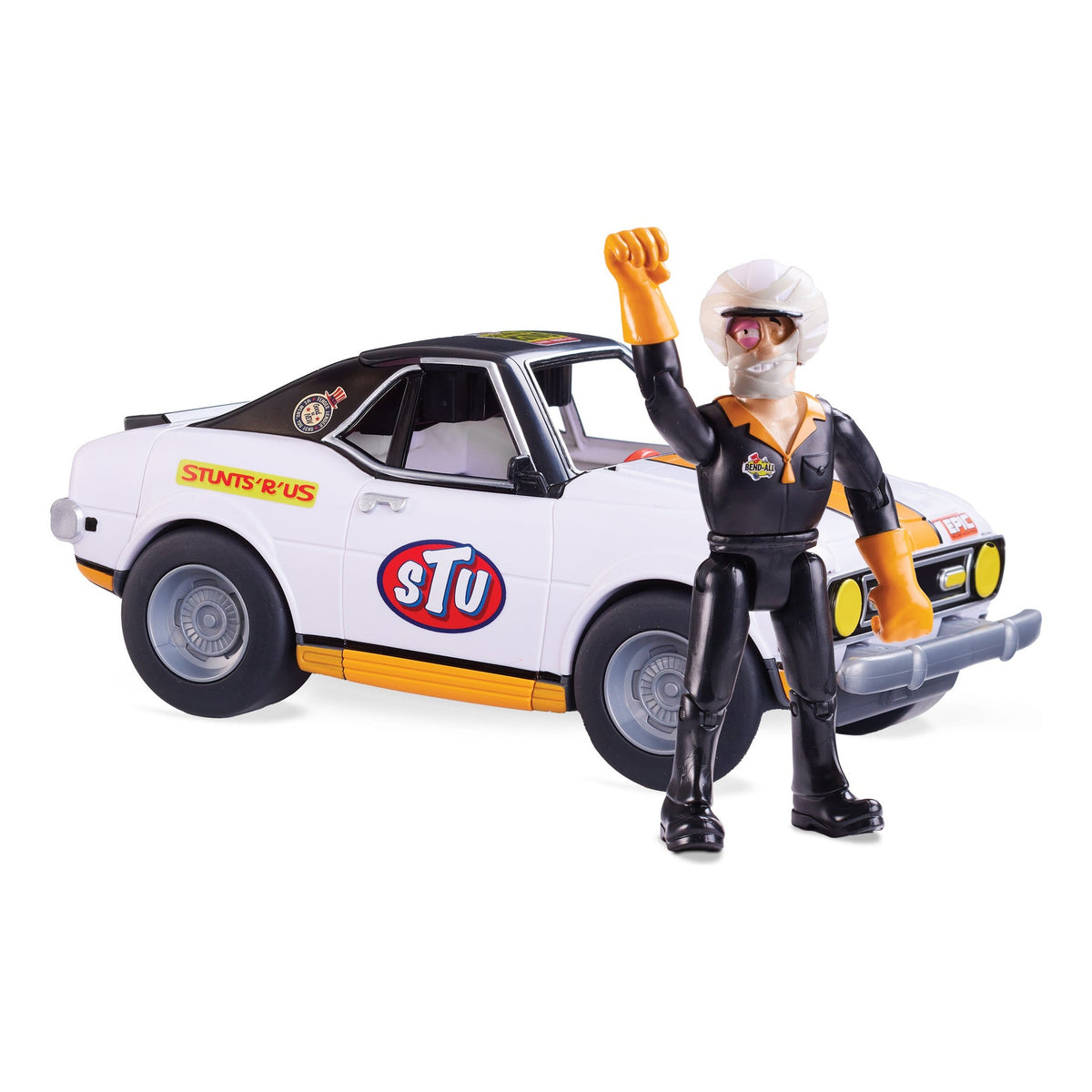 Stuntman Stu Race Ace Break-Apart Stunt Car Set