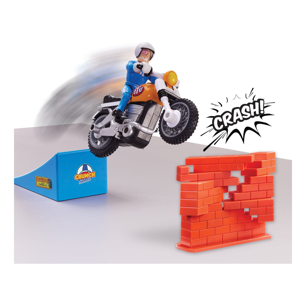 Stuntman Stu Nitro Boost Stunt Bike Stunt Set