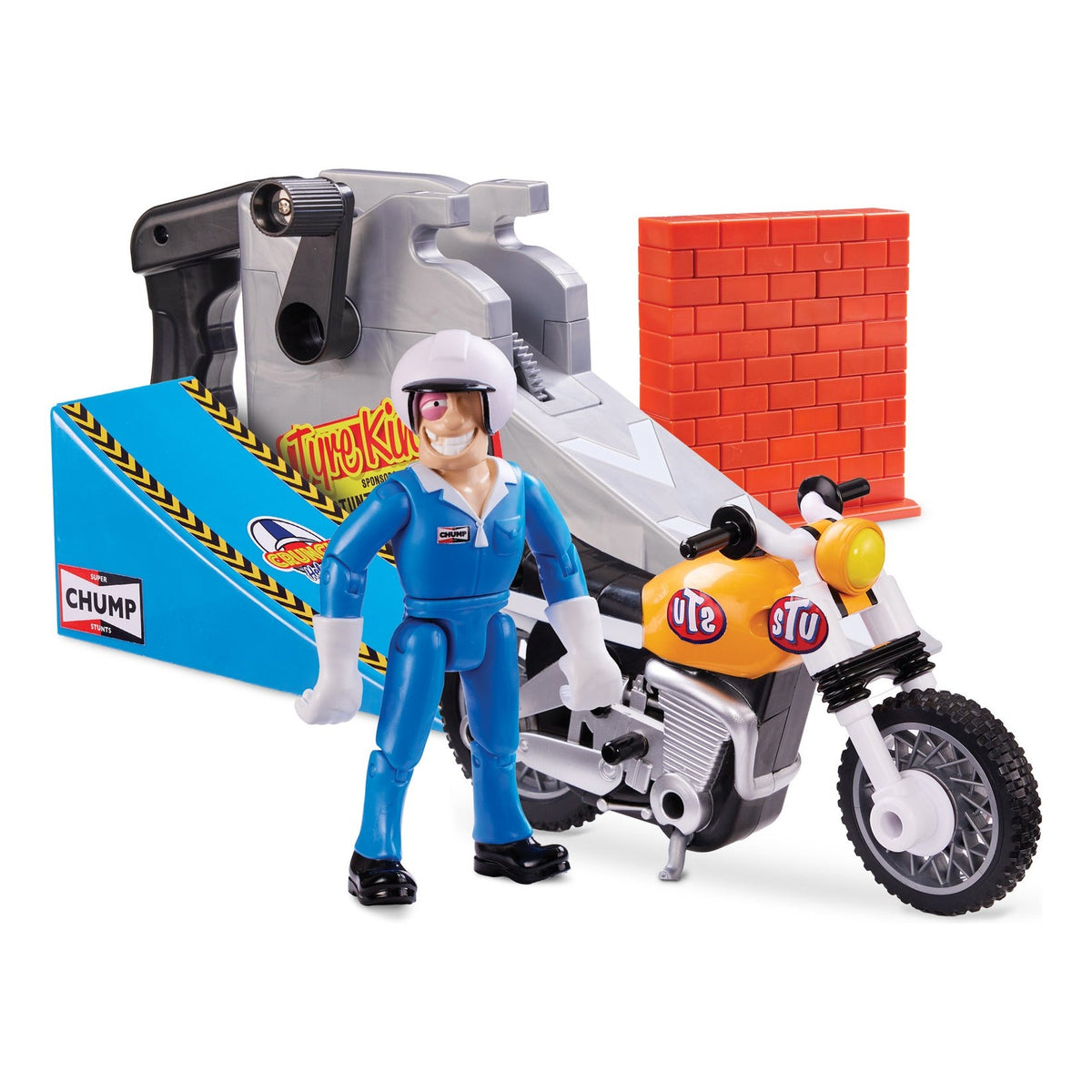 Stuntman Stu Nitro Boost Stunt Bike Stunt Set