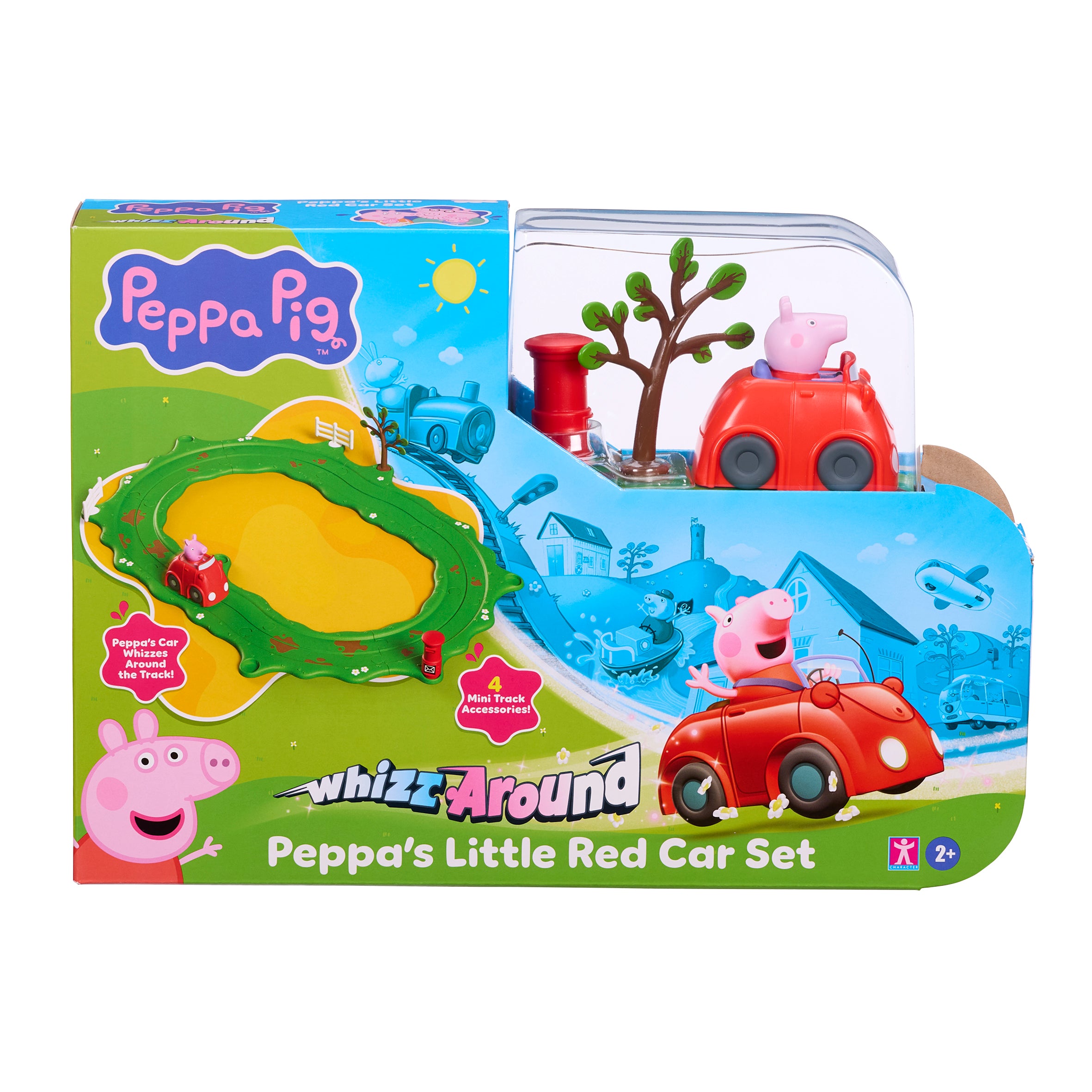 Peppa Pig Whizz Around Little Red Car Set