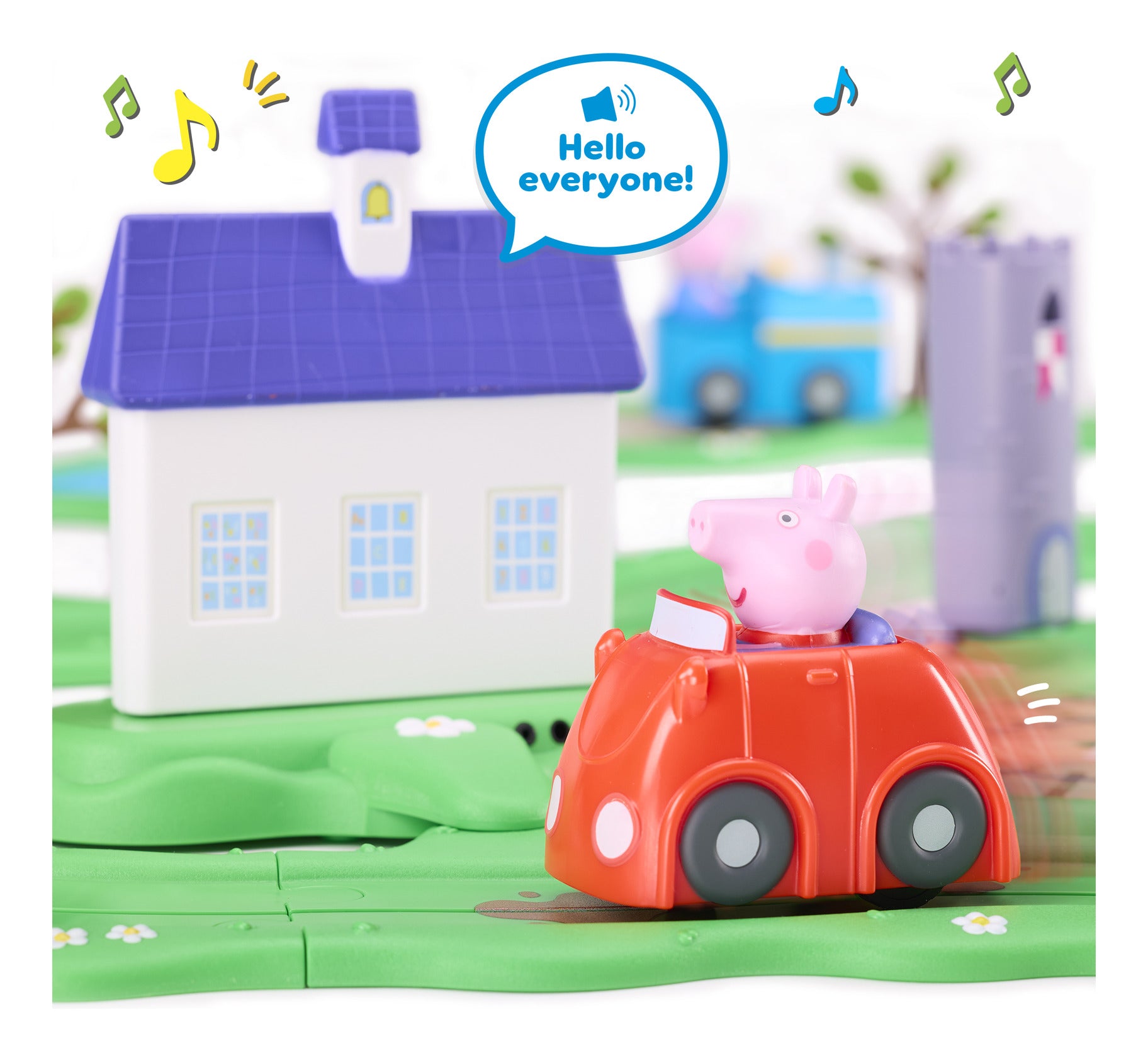 Peppa Pig Whizz Around Great Big World Set