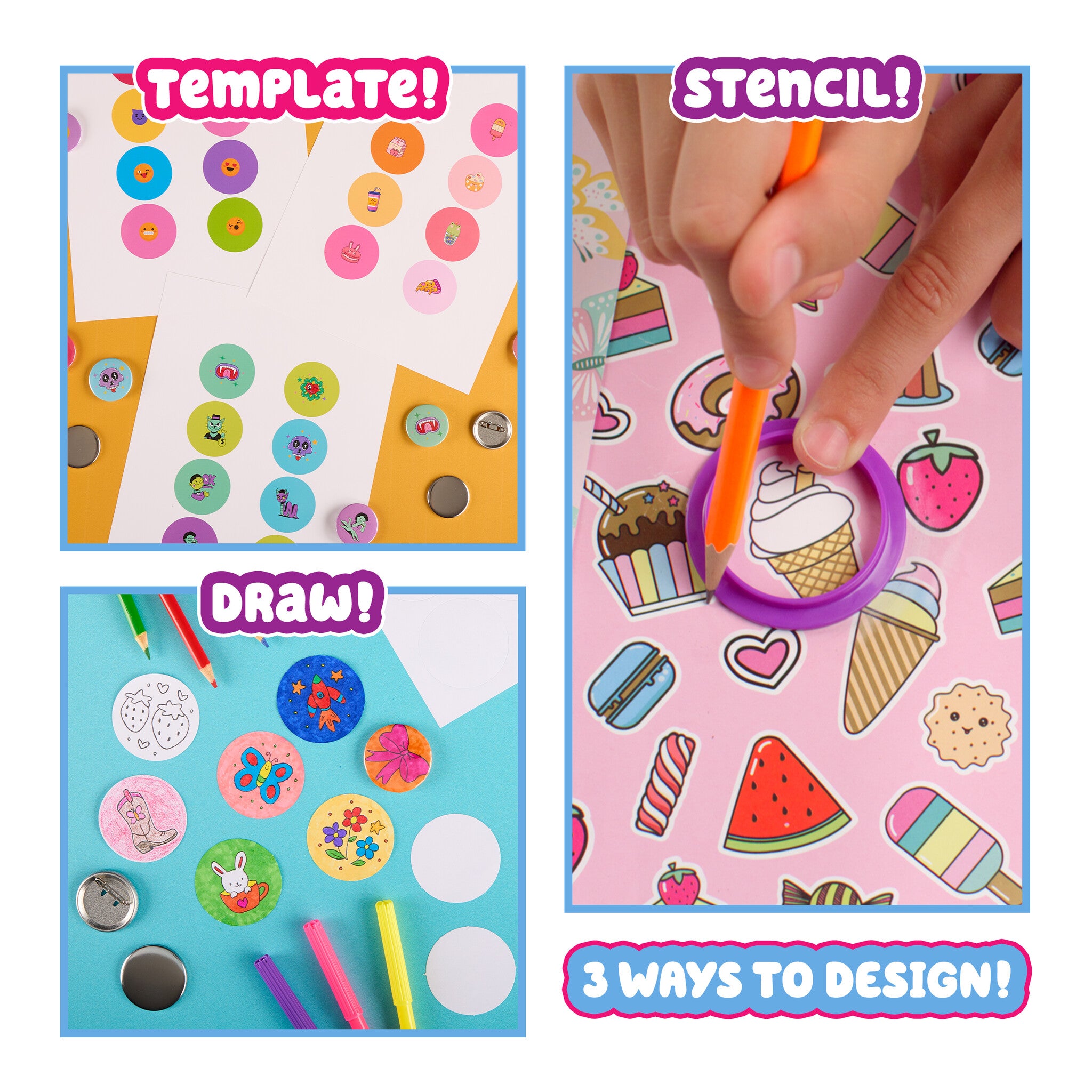 Giftie Badge Maker – Create 50 Personalised Badges