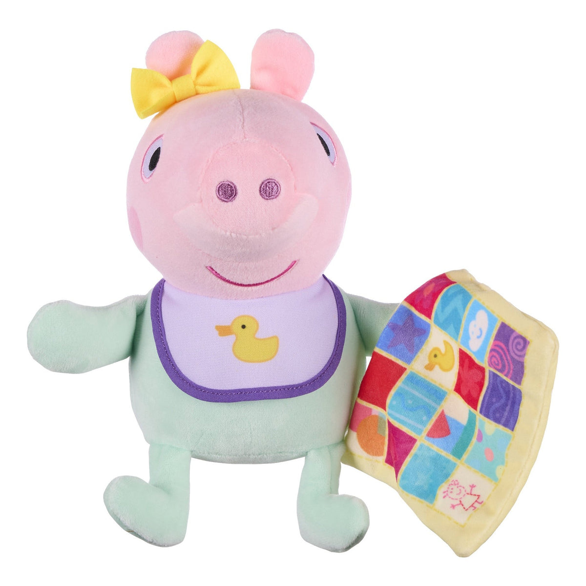 Peppa Pig Evie With Blanket Soft Toy
