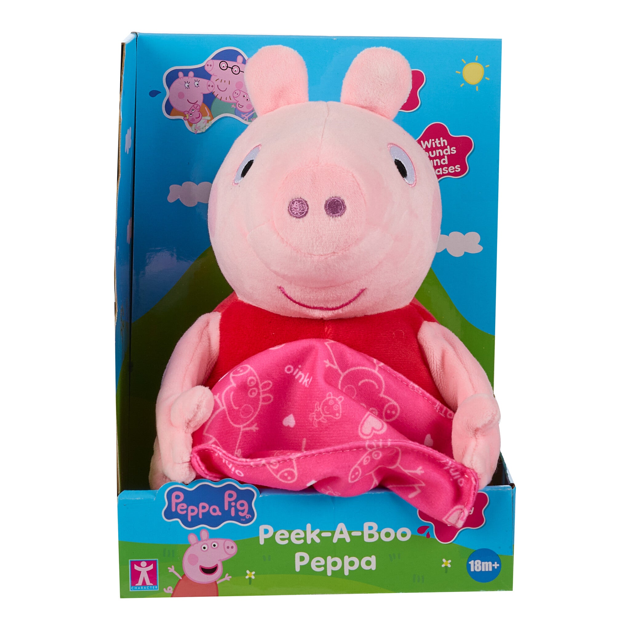 Peppa Pig Peek-A-Boo Peppa Interactive Plush Toy