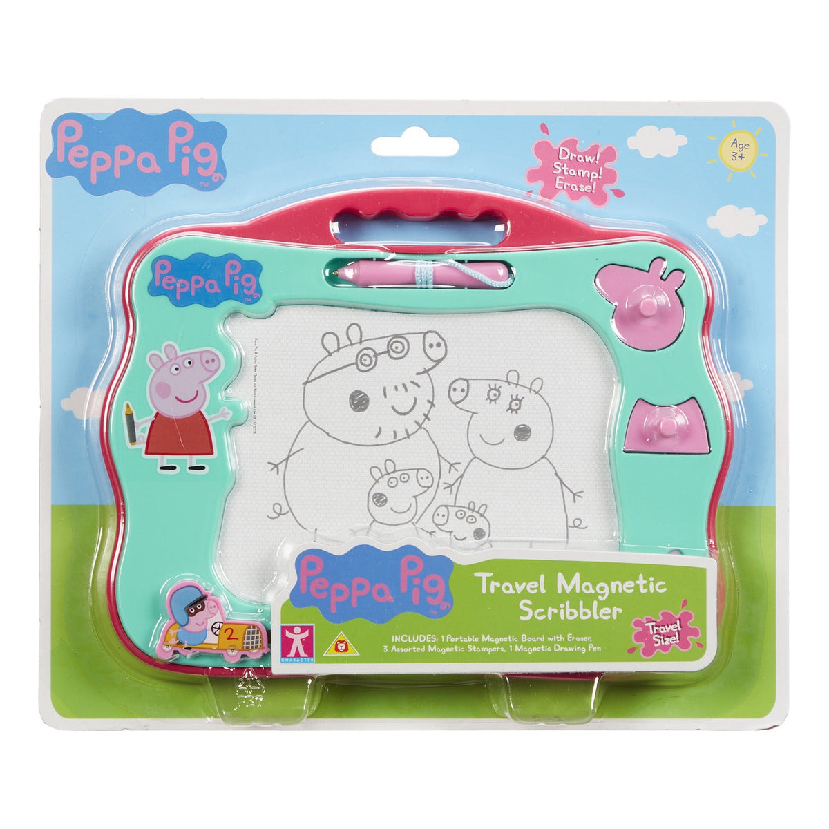 Peppa Pig Travel Magnetic Scribbler