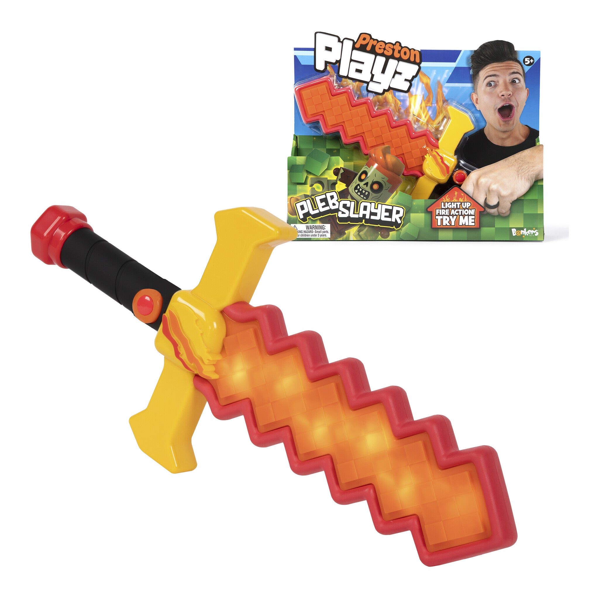 PrestonPlayz Pleb Slayer Light-Up Sword Toy